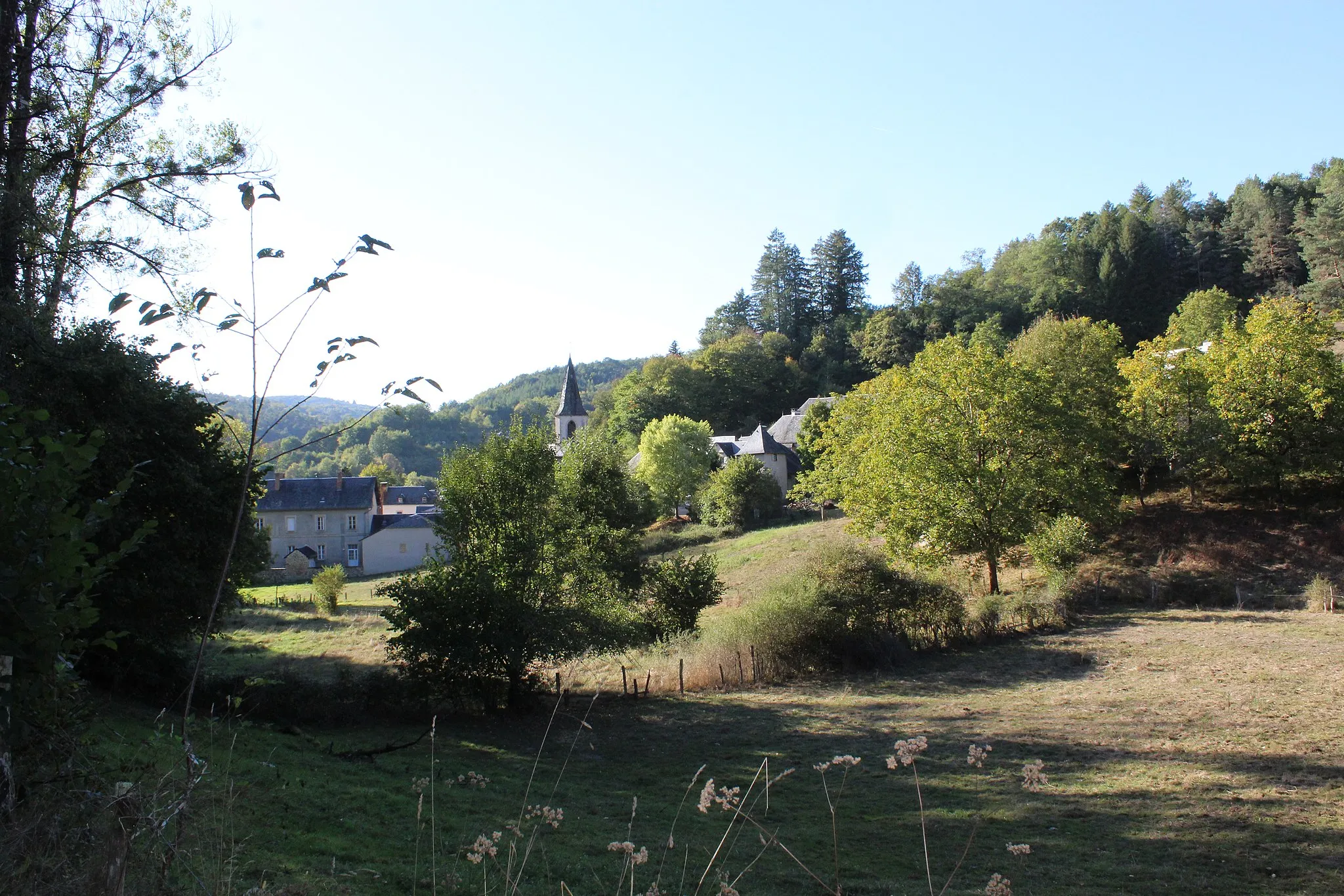 Photo showing: Panorama du village.