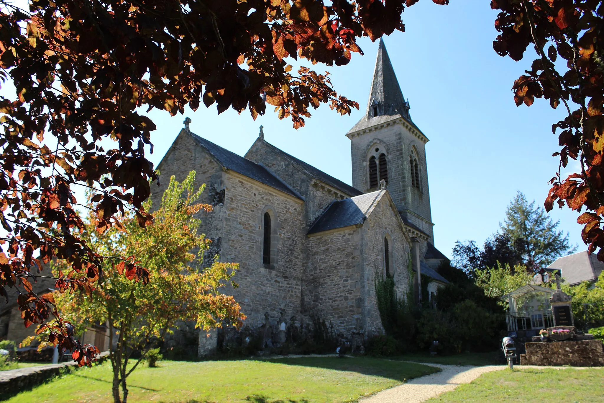 Photo showing: L'église.