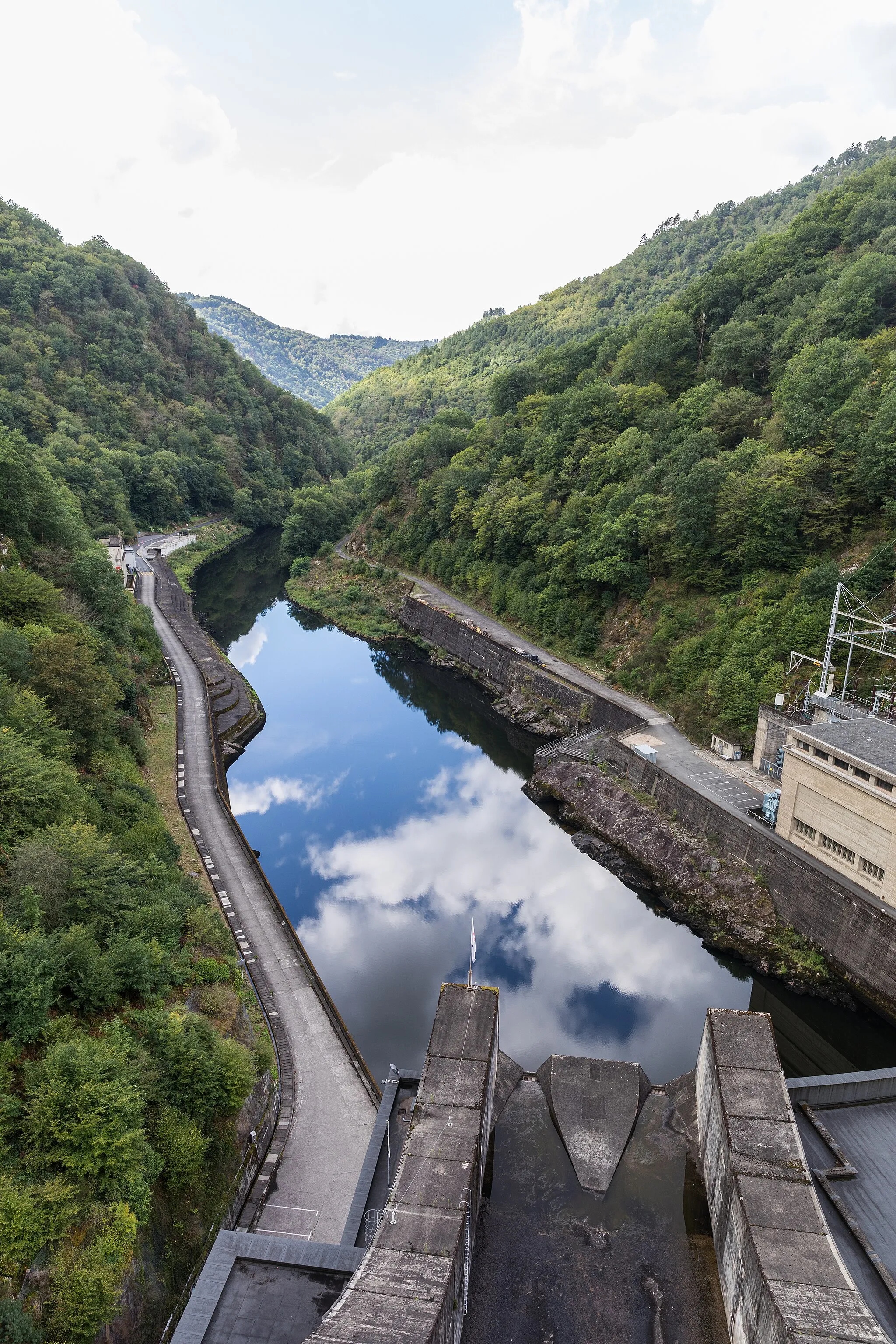 Photo showing: Barrage du Chastang