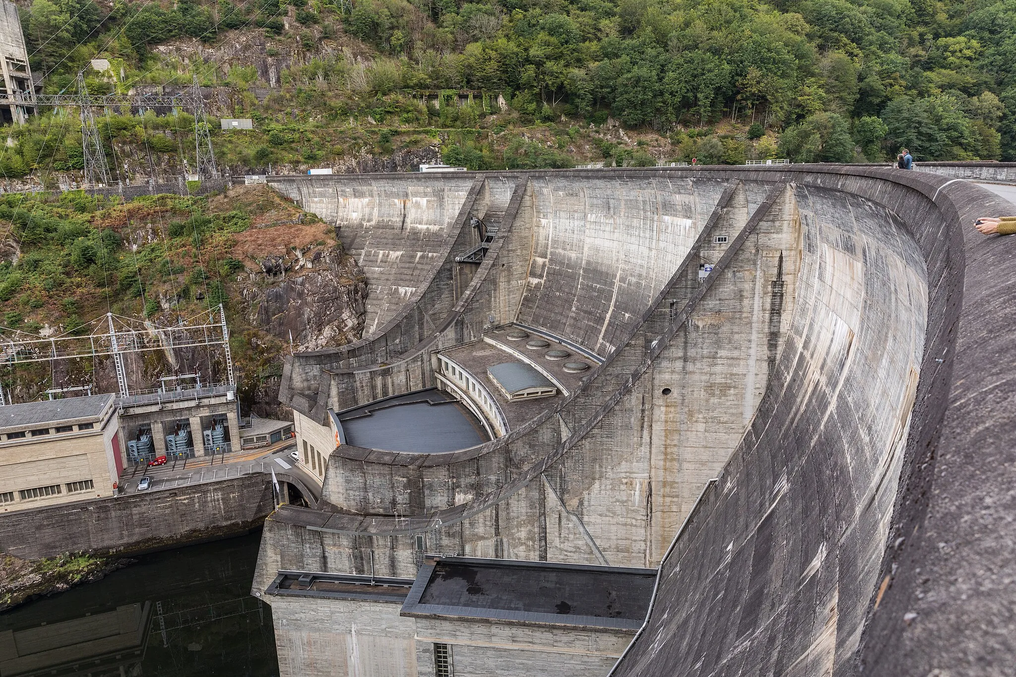 Photo showing: Barrage du Chastang