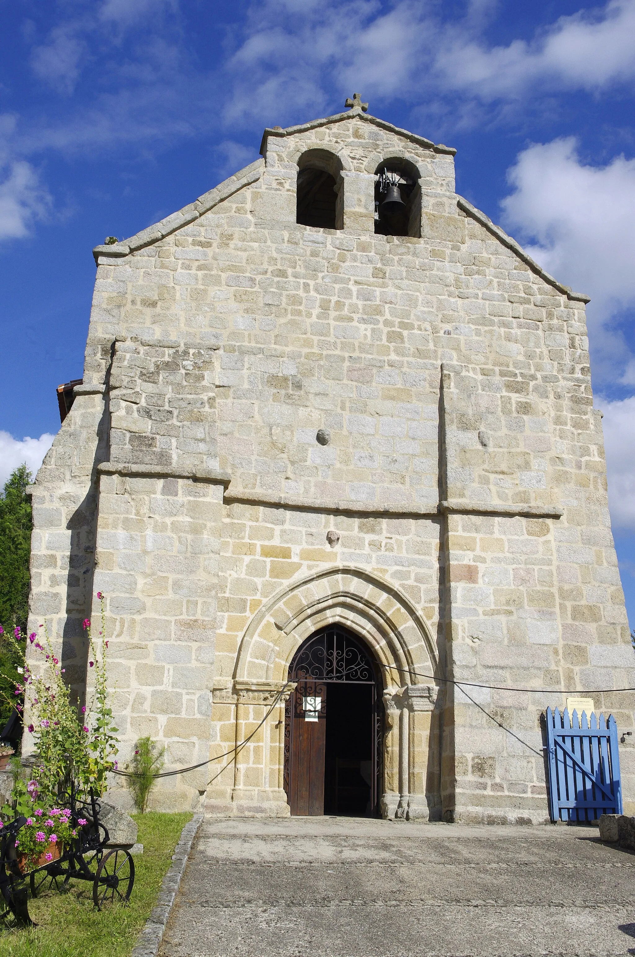 Photo showing: L'église de Breuilaufa