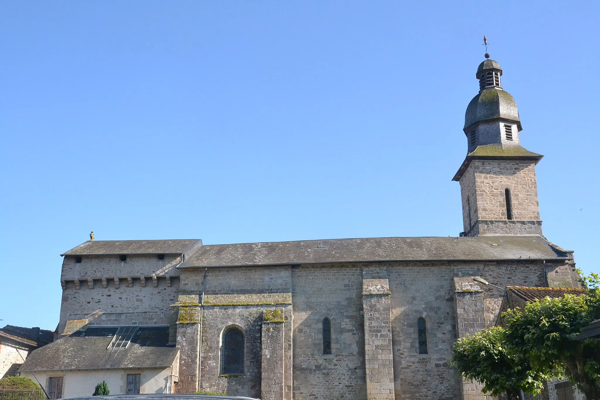 Photo showing: L'église de Rancon (Haute-Vienne, France)