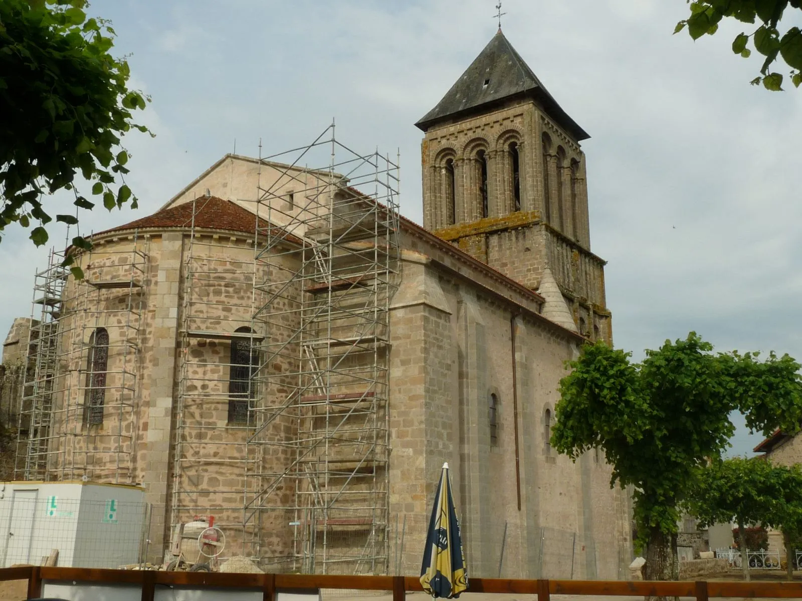 Photo showing: église de Lesterps, Charente, France