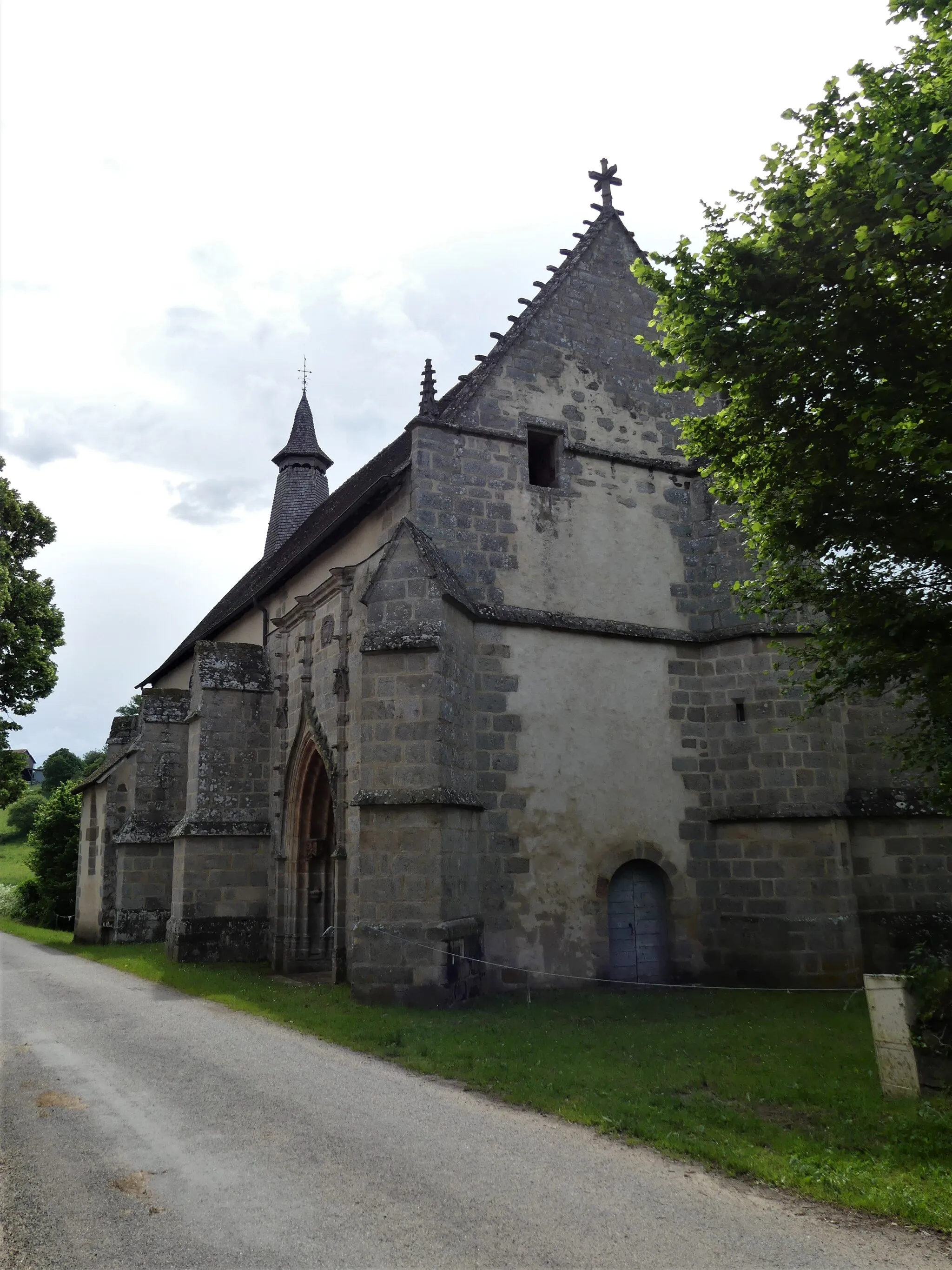 Photo showing: La chapelle de la Borne, Saint-Michel-de-Veisse, Creuse, France.