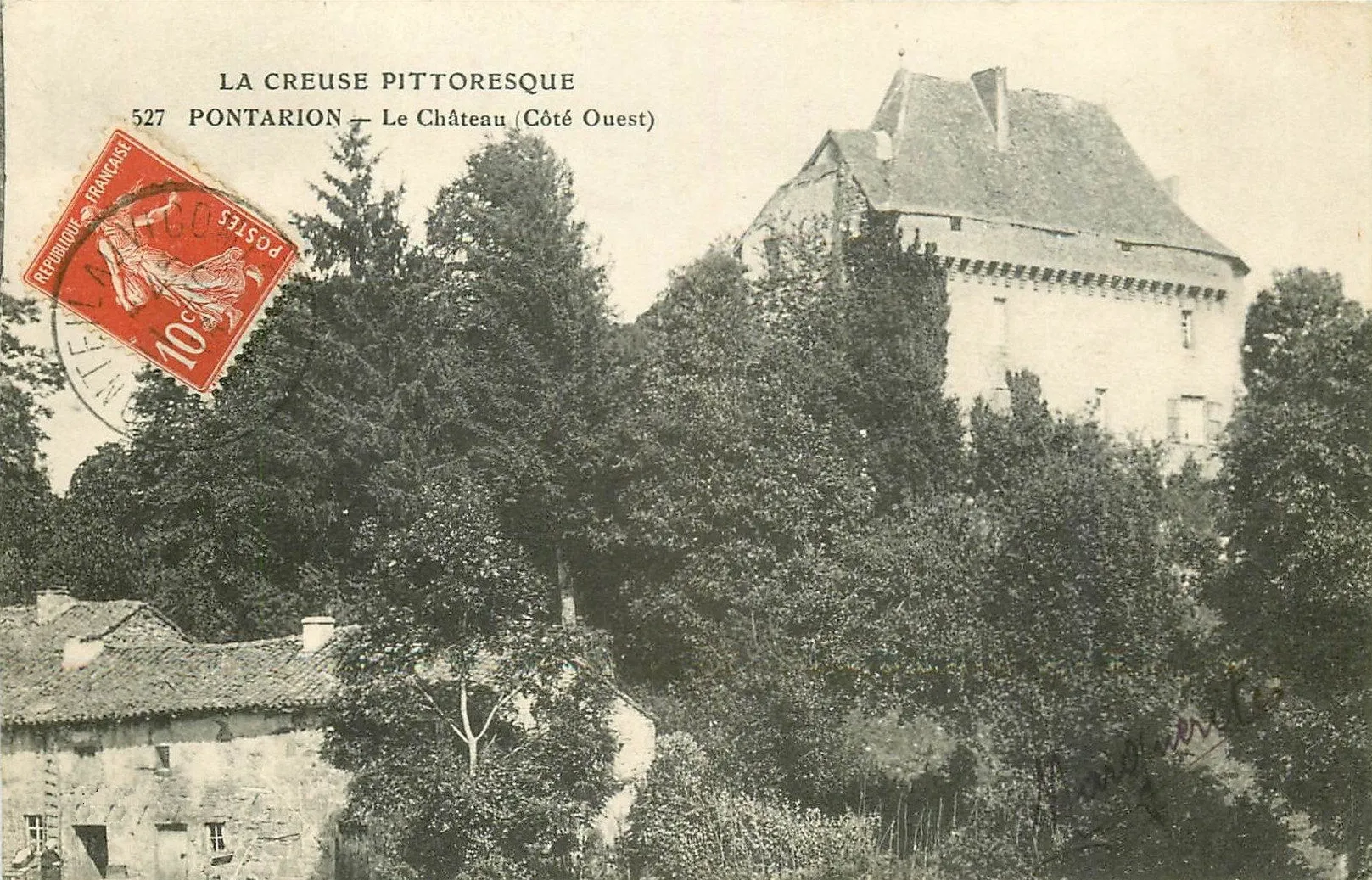 Photo showing: carte postale