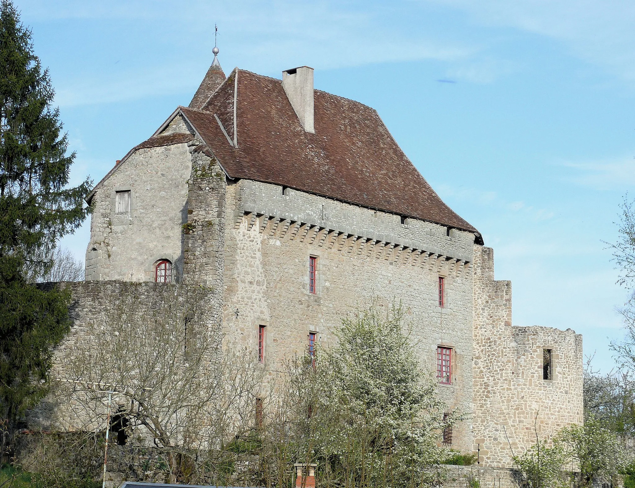 Photo showing: Pontarion - Château