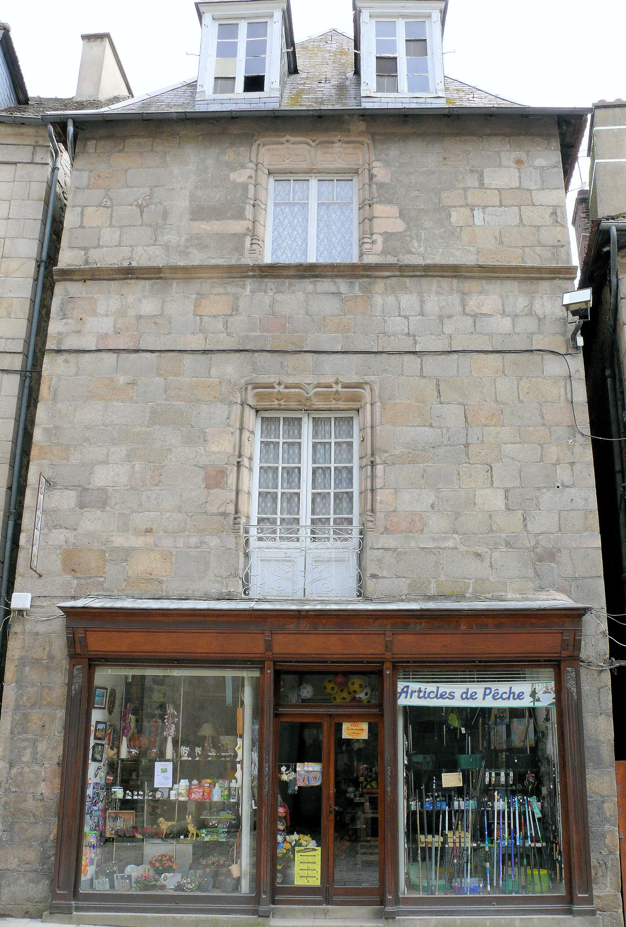 Photo showing: Felletin - Immeuble 35 Grande-Rue