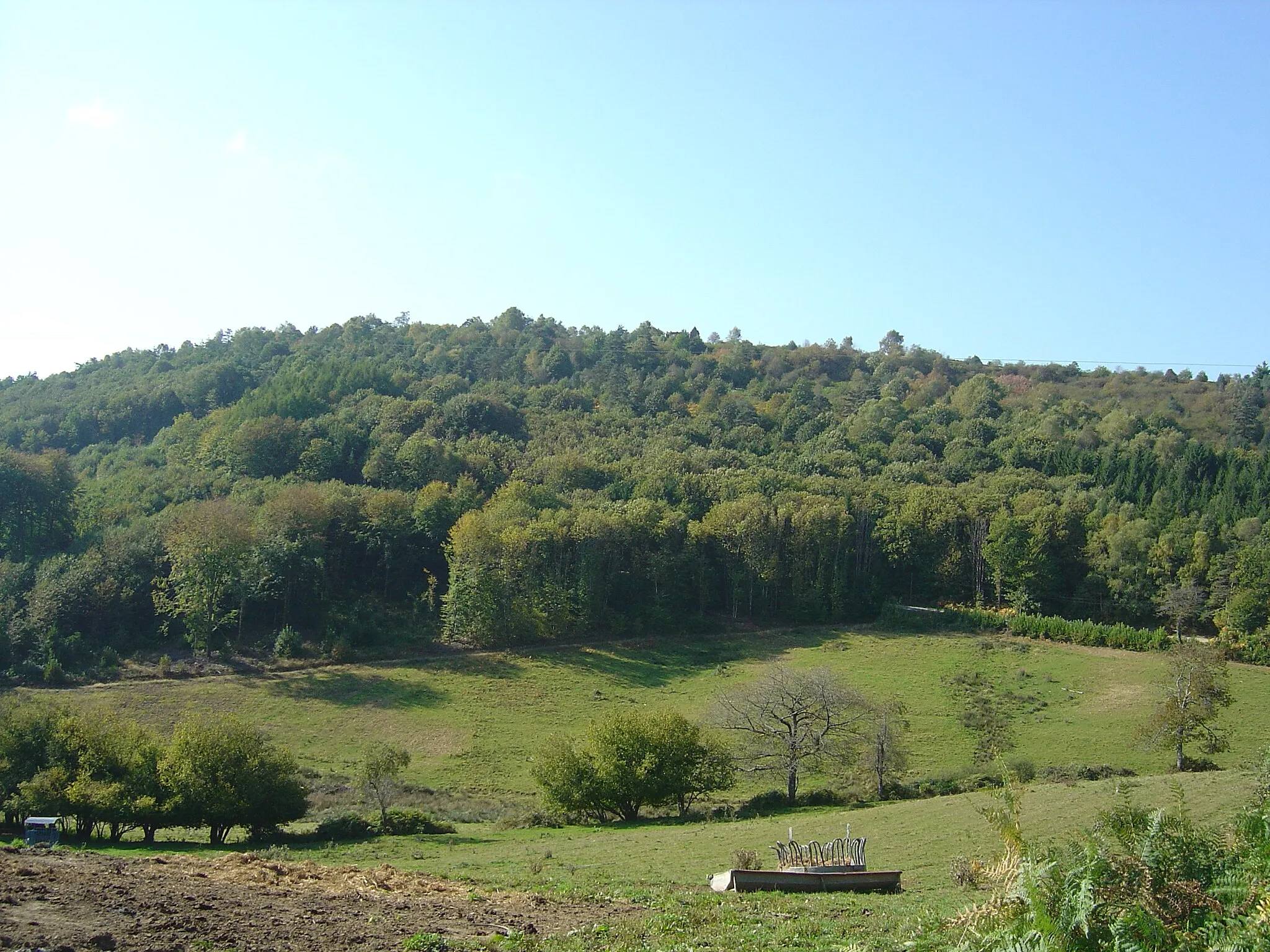 Photo showing: Le Mont Gargan vu depuis Saint-Gilles les Forêts