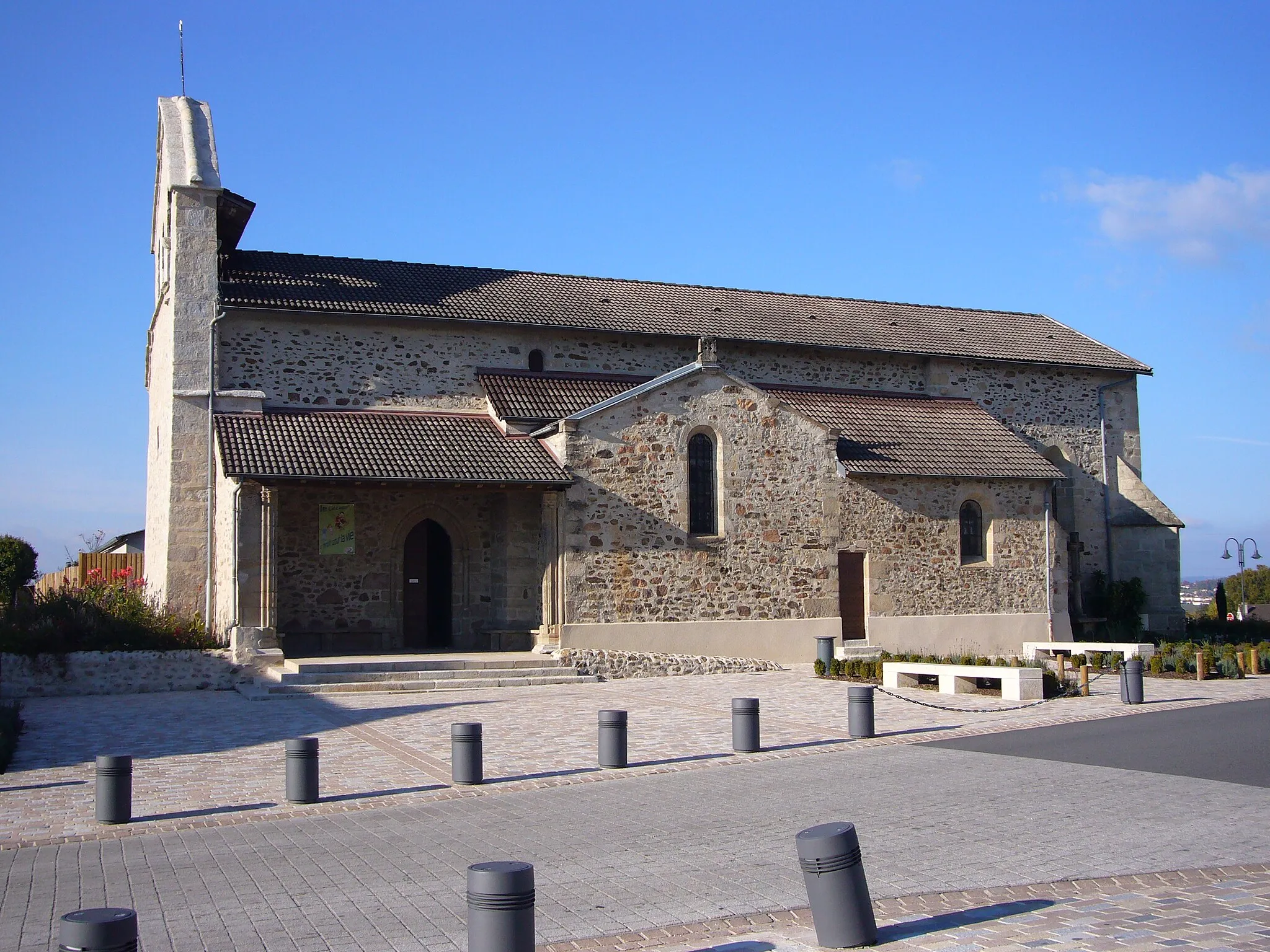 Photo showing: Eglise de Panazol (87, France)