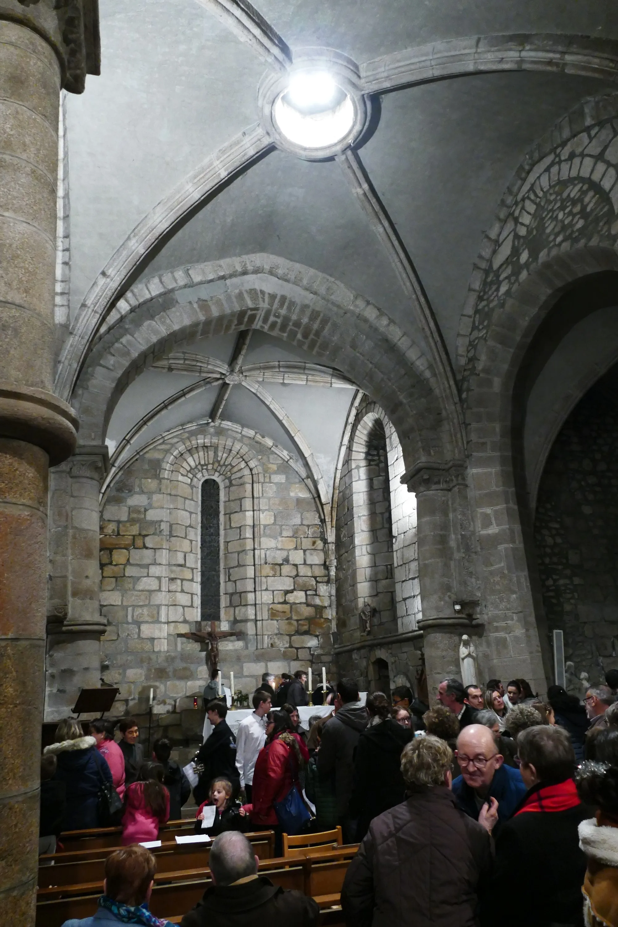 Photo showing: Saint-Léger's church in Bessines-sur-Gartempe (Haute-Vienne, Limousin, France).