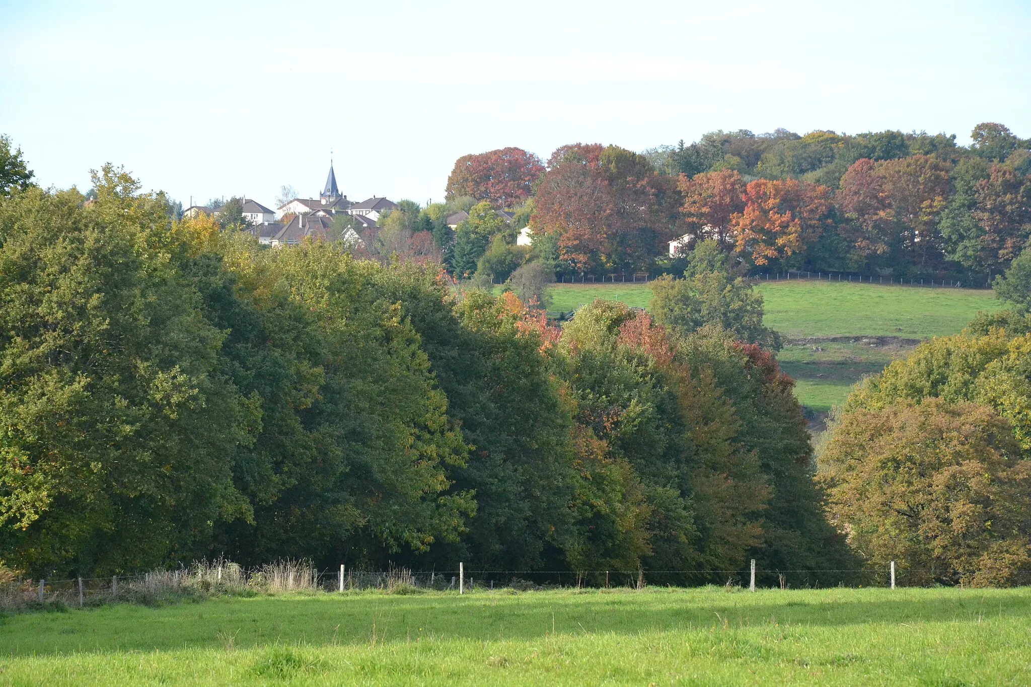 Photo showing: Paysage près de Verneuil-sur-Vienne (Haute-Vienne, France).