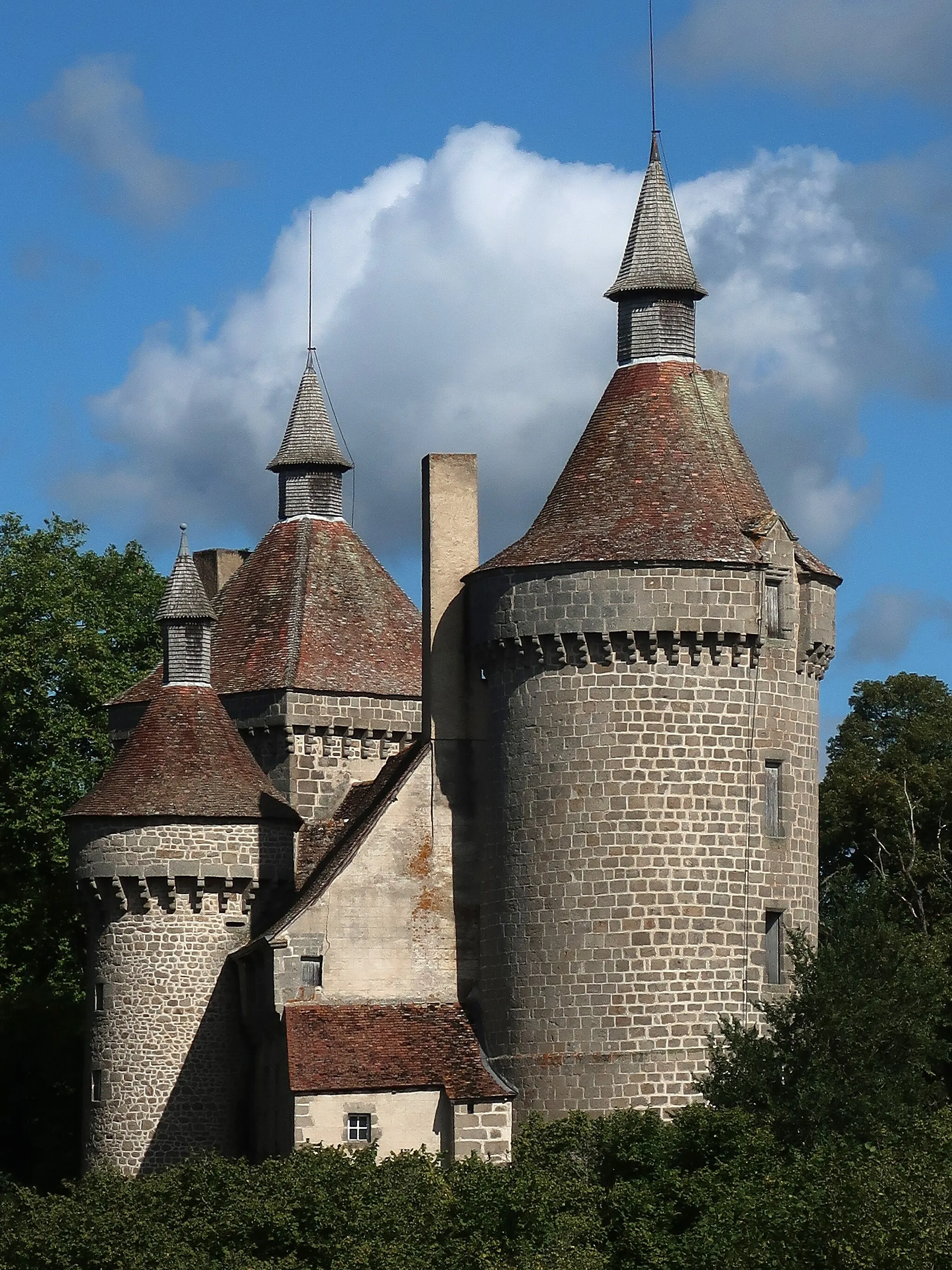 Photo showing: Château d'Étangsannes (23, Saint-Chabrais)