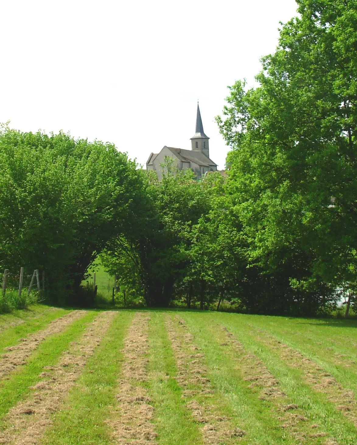 Photo showing: Flavignac, vue de l'église