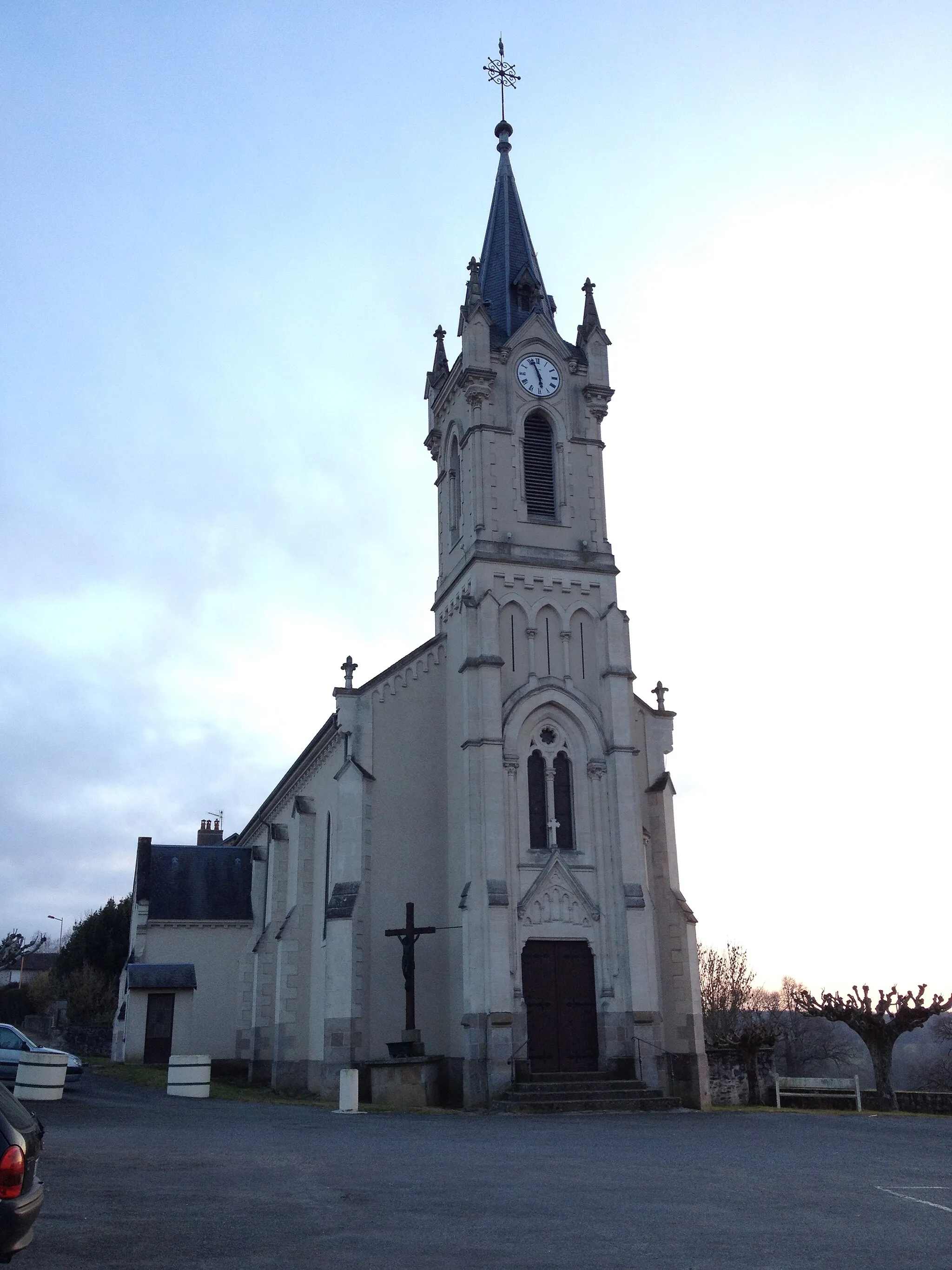 Photo showing: L'église de Beynac.