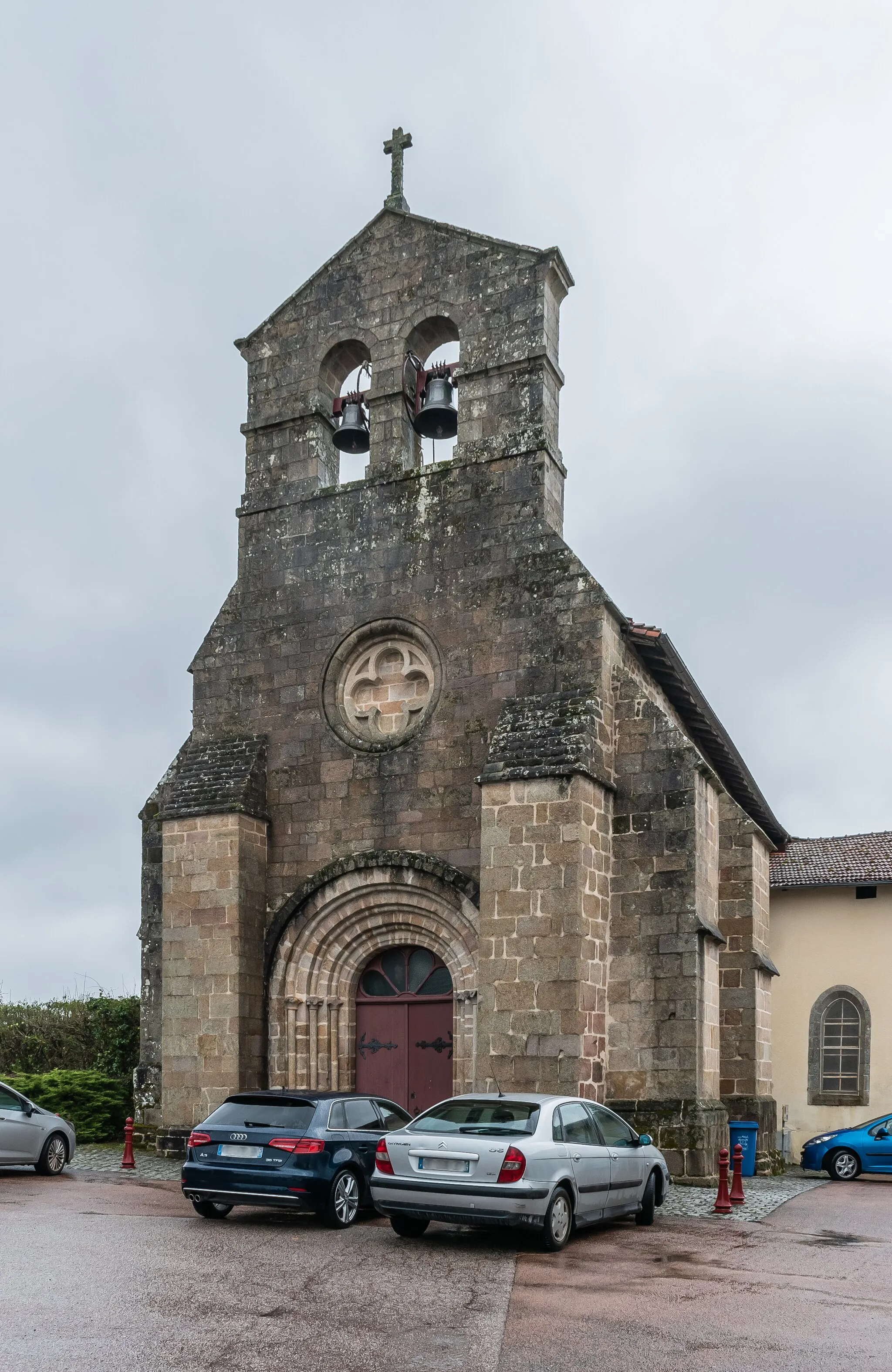 Photo showing: Saint Saturnin church in Bonnac-la-Côte, Haute-Vienne, France