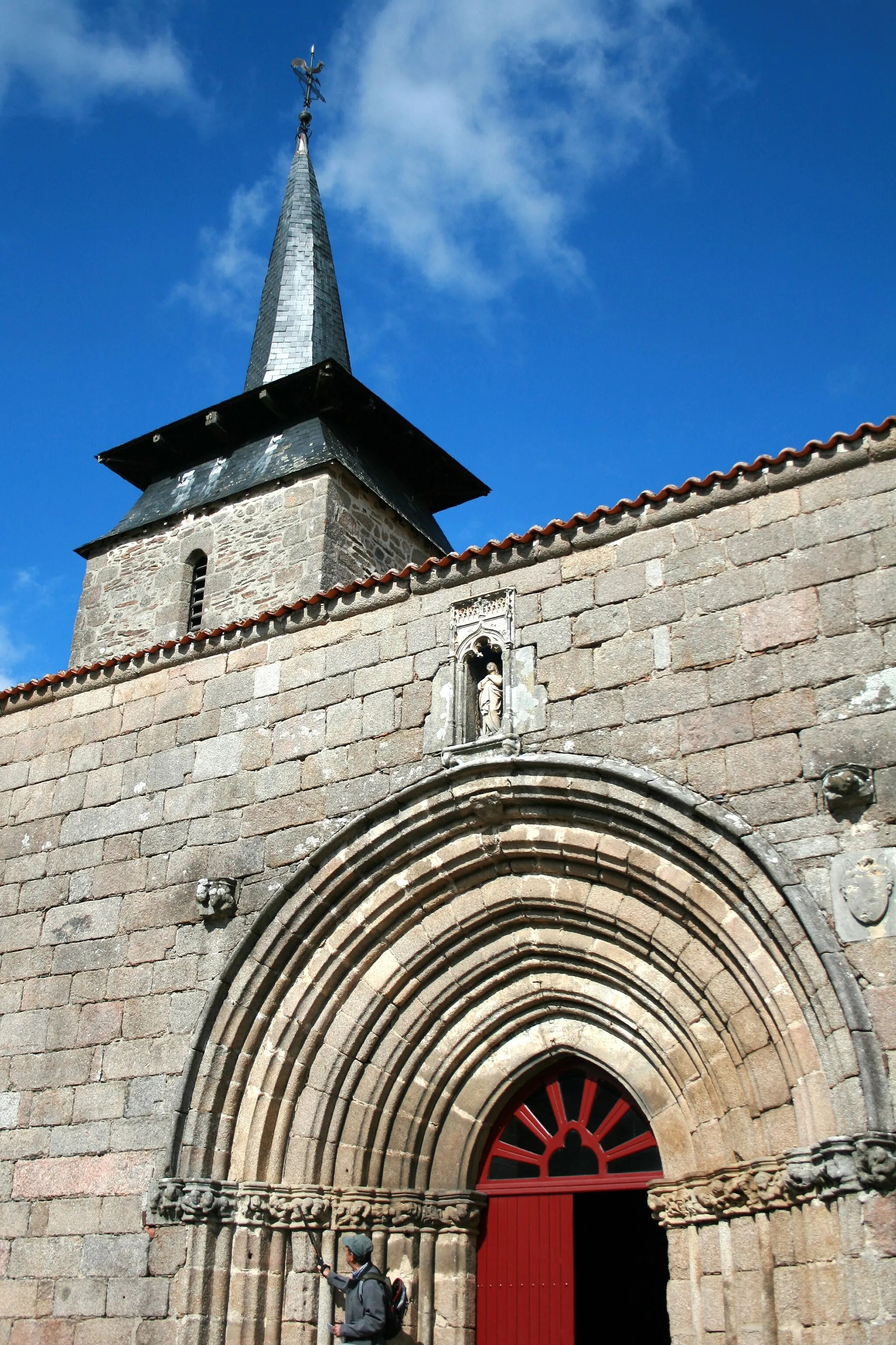 Photo showing: Église de l'Assomption-de-la-Très-Sainte-Vierge de Bussière-Boffy,  (Inscrit, 1974)
