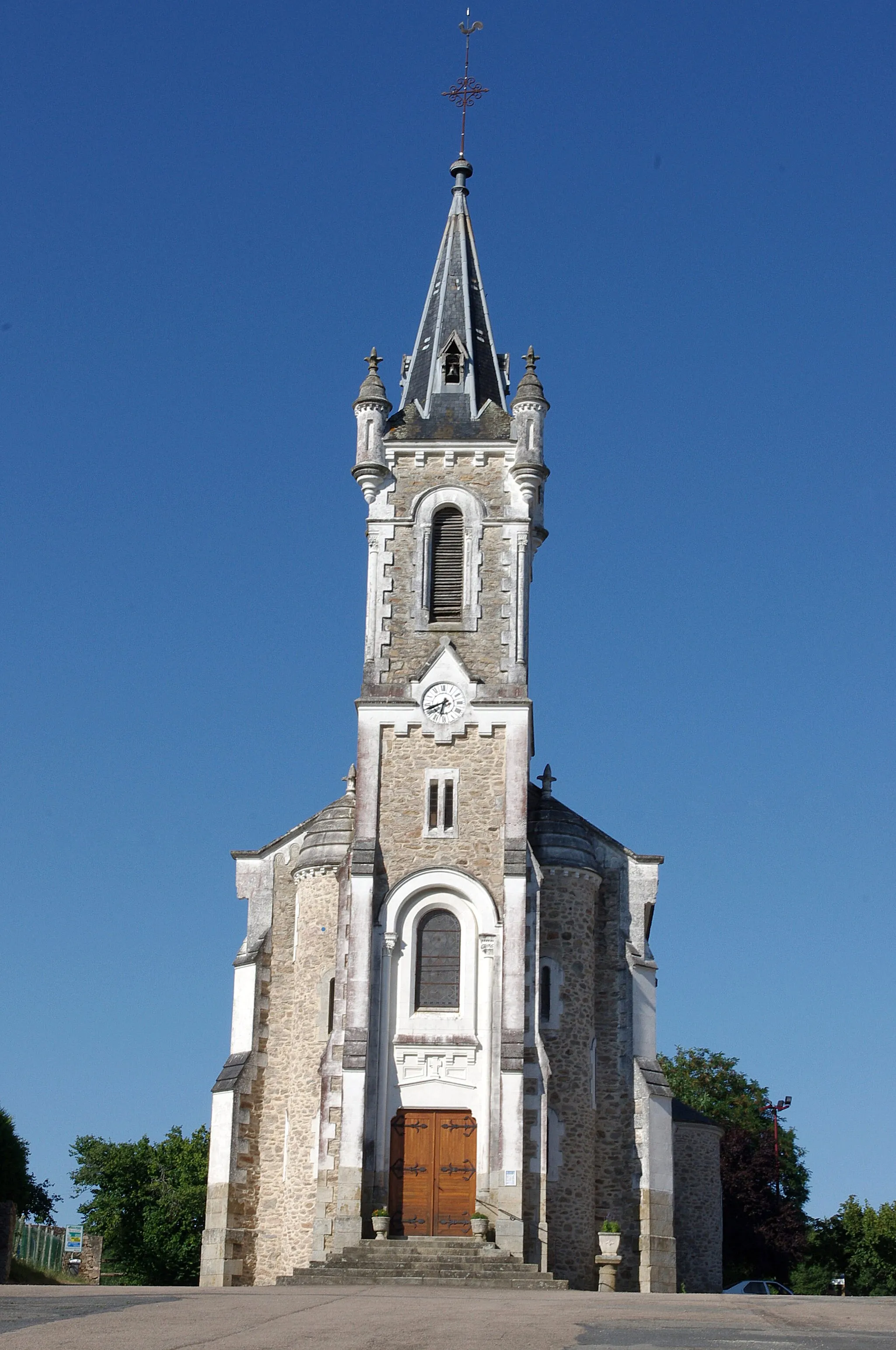 Photo showing: L'église de Gorre, Haute Vienne.