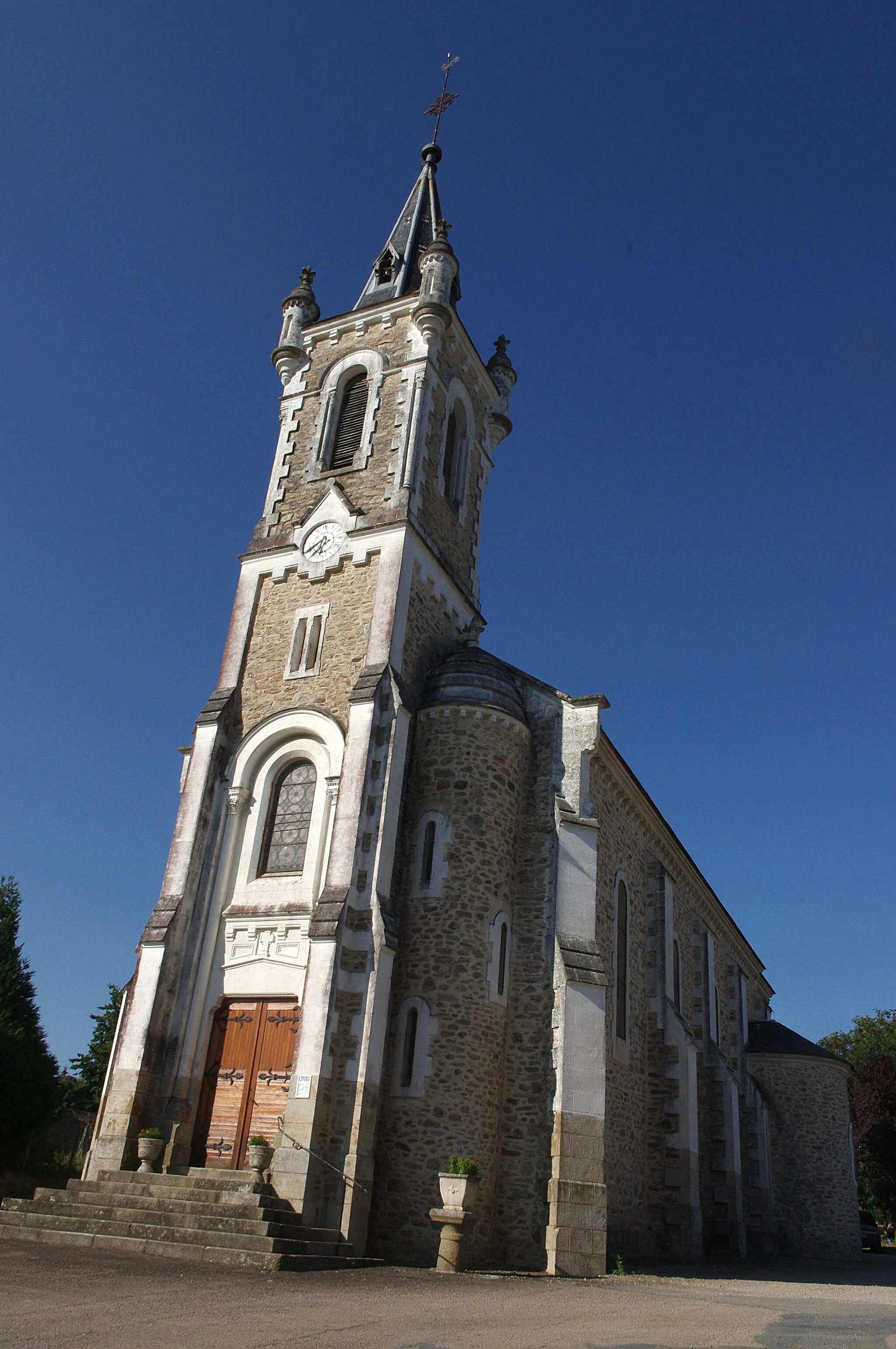 Photo showing: L'église de Gorre, Haute Vienne.