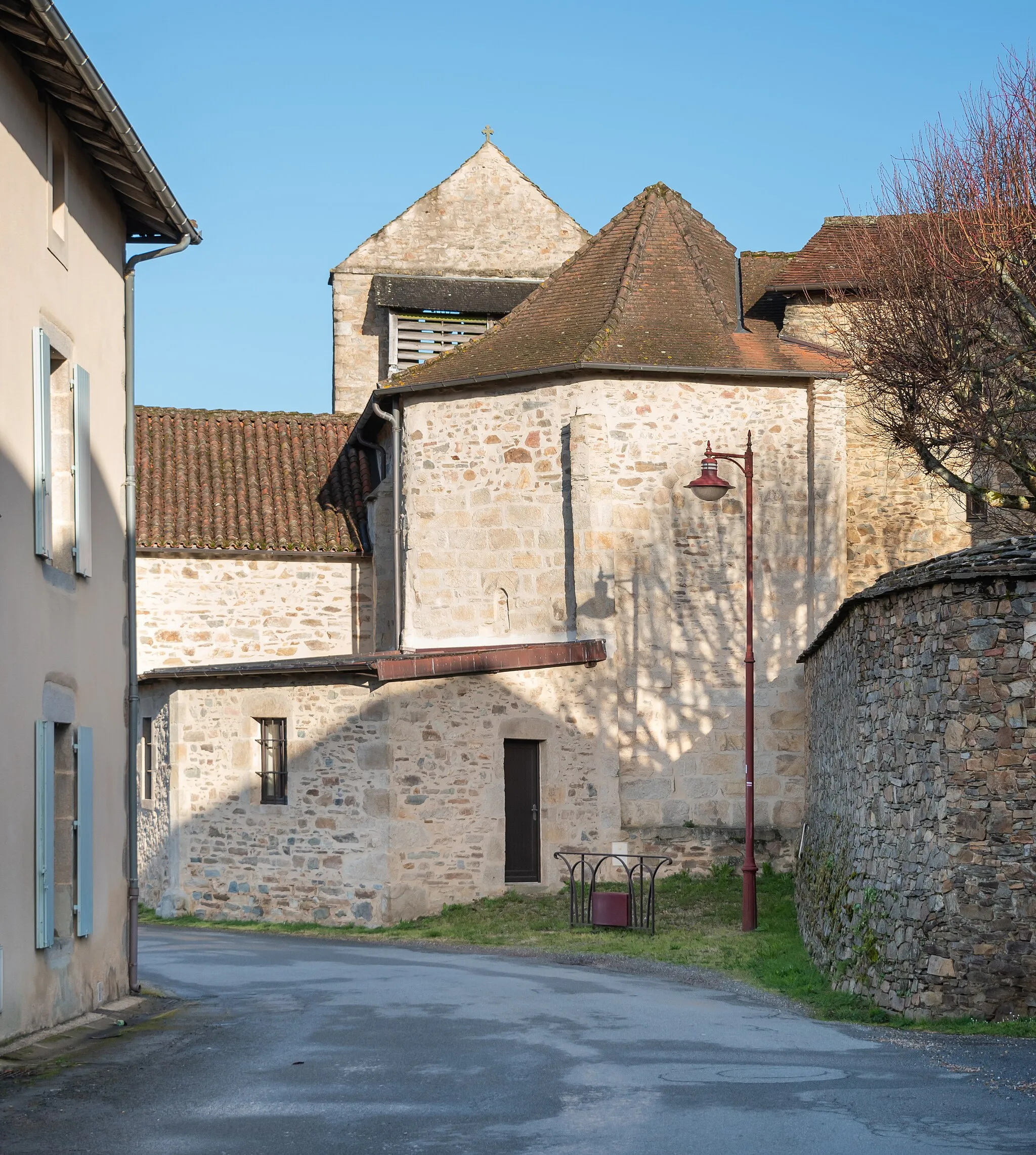 Photo showing: Saint Peter in chains church in Jourgnac, Haute-Vienne, France