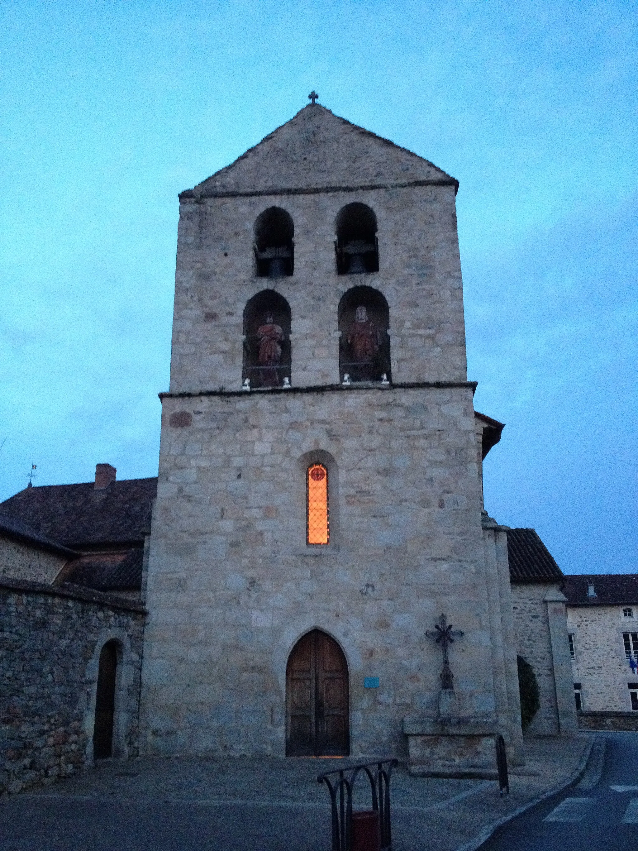 Photo showing: L'église Saint Pierre-ès-Liens de Jourgnac