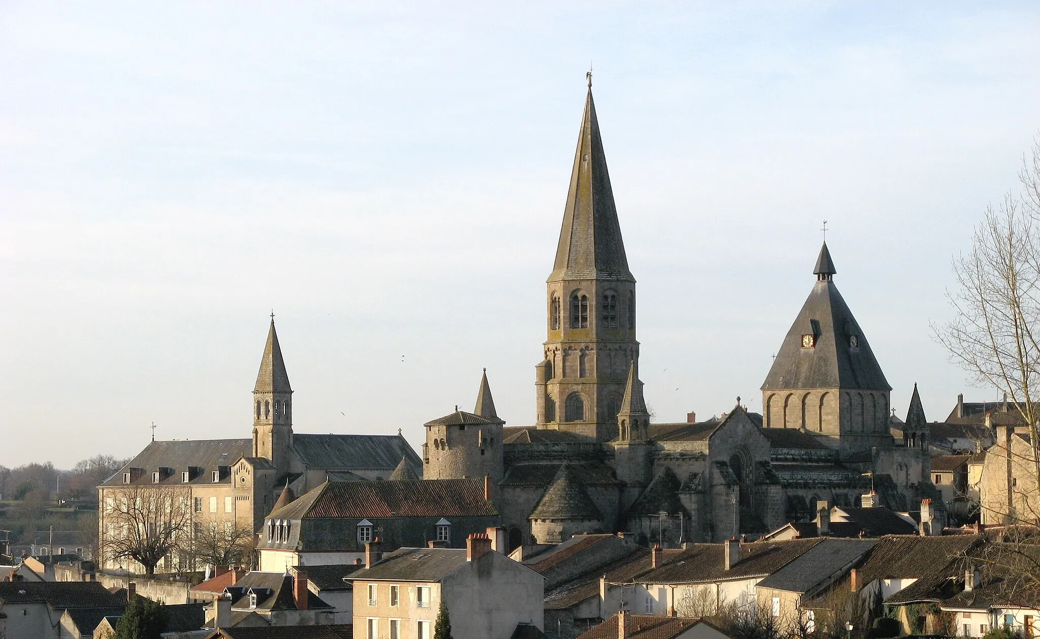 Photo showing: Le Dorat (Haute Vienne). Vue générale.