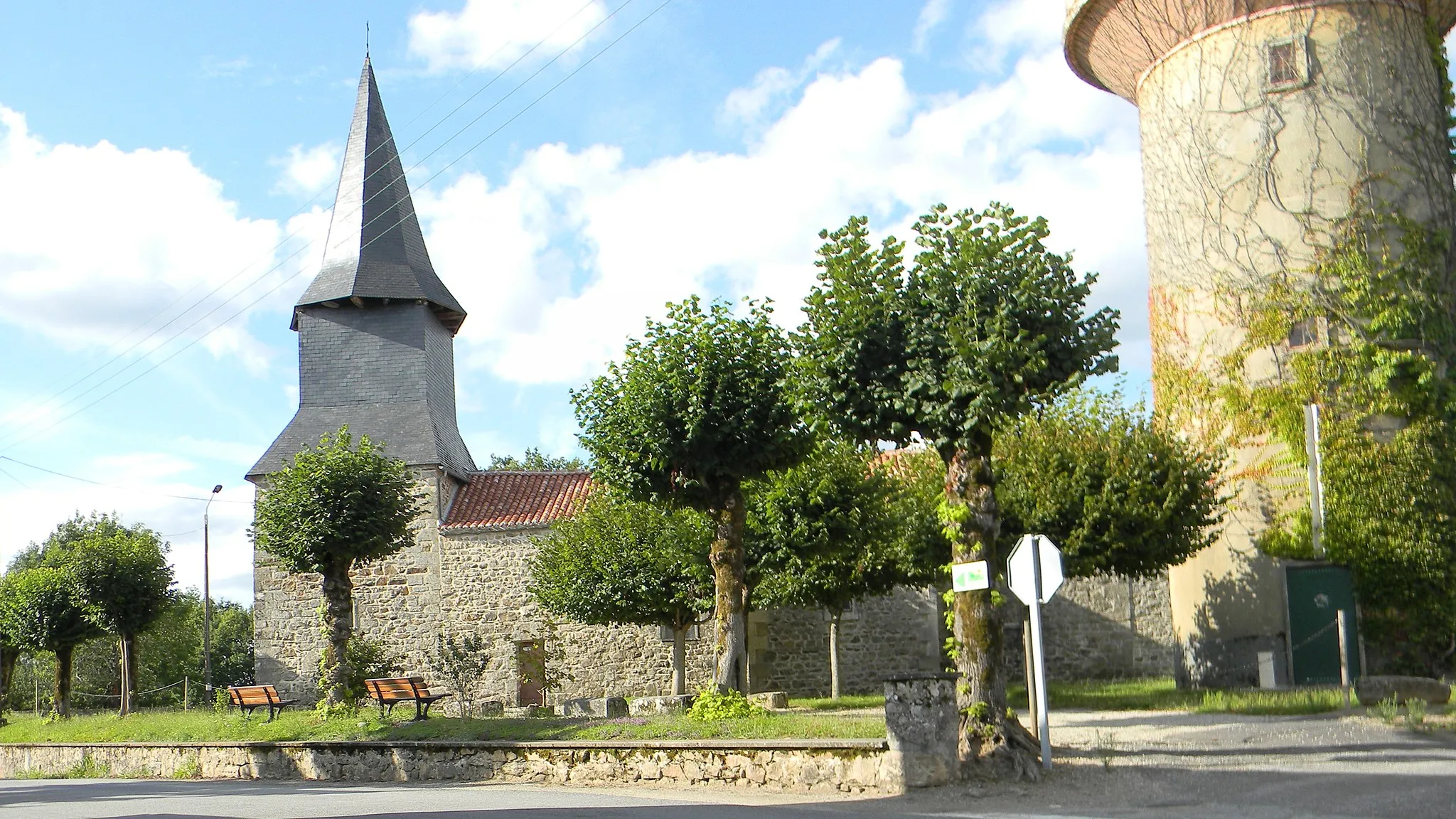 Photo showing: L'église de Masléon