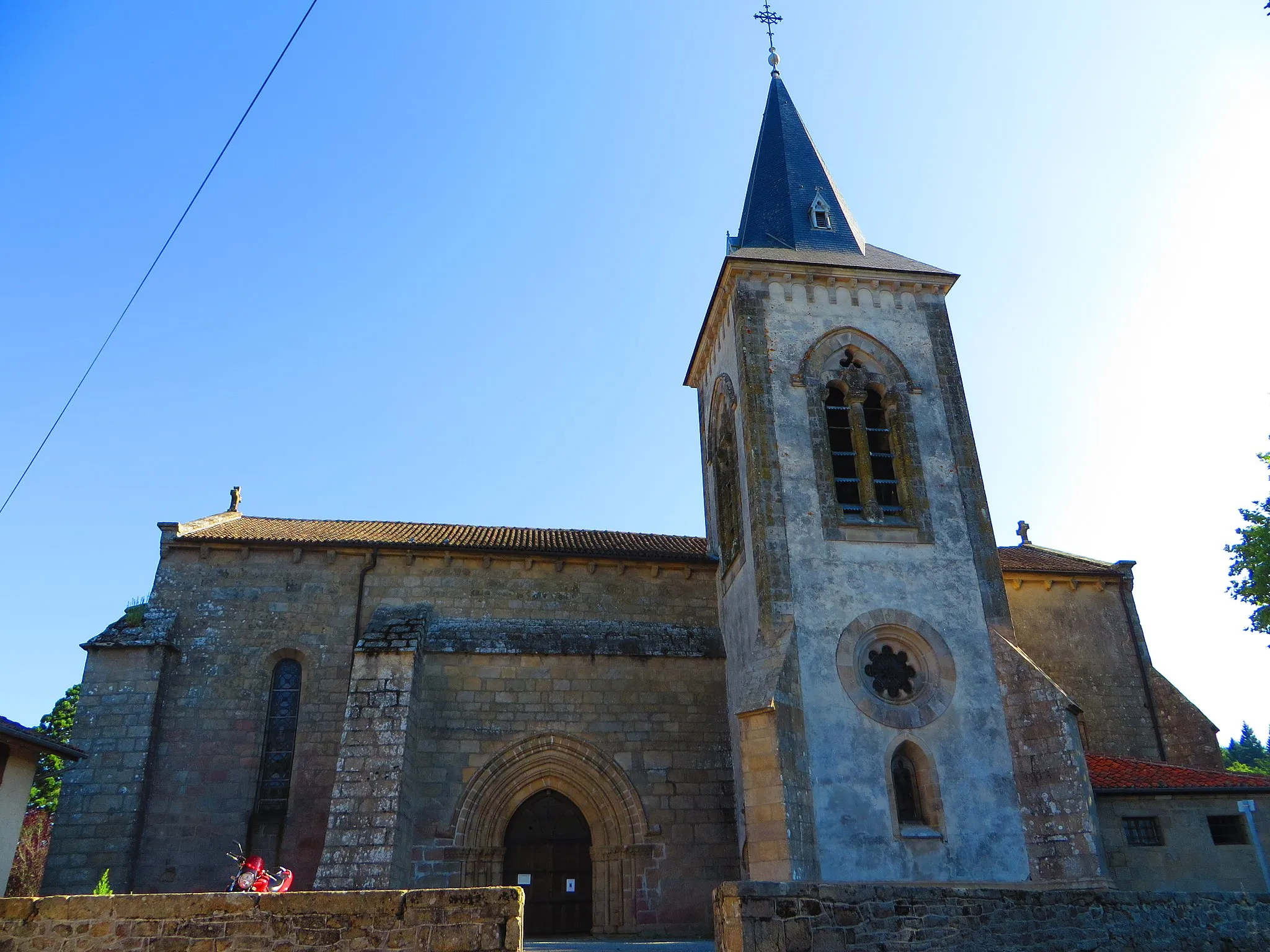 Photo showing: church the Nieul