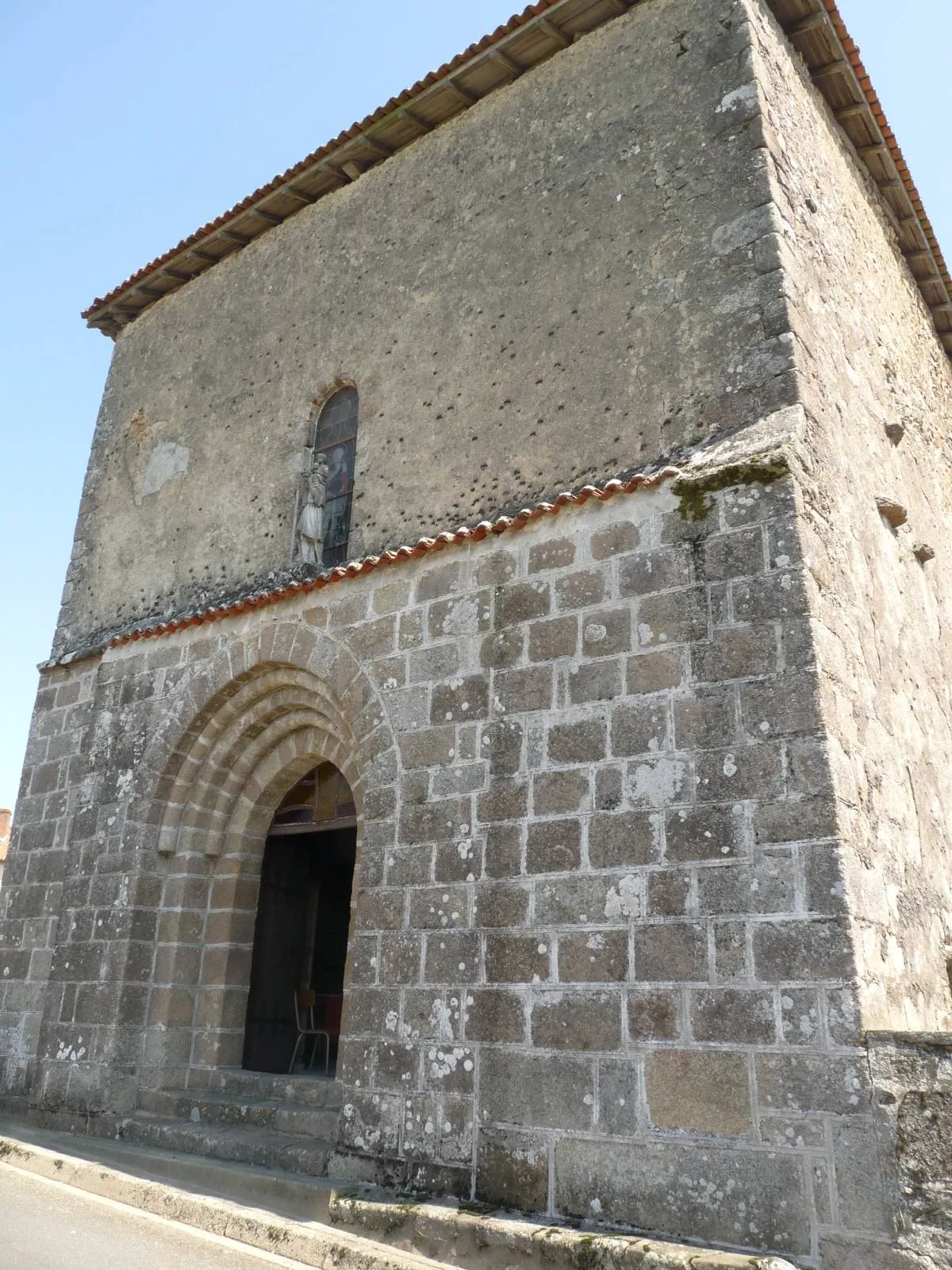 Photo showing: Eglise de St-Christophe, Charente, France