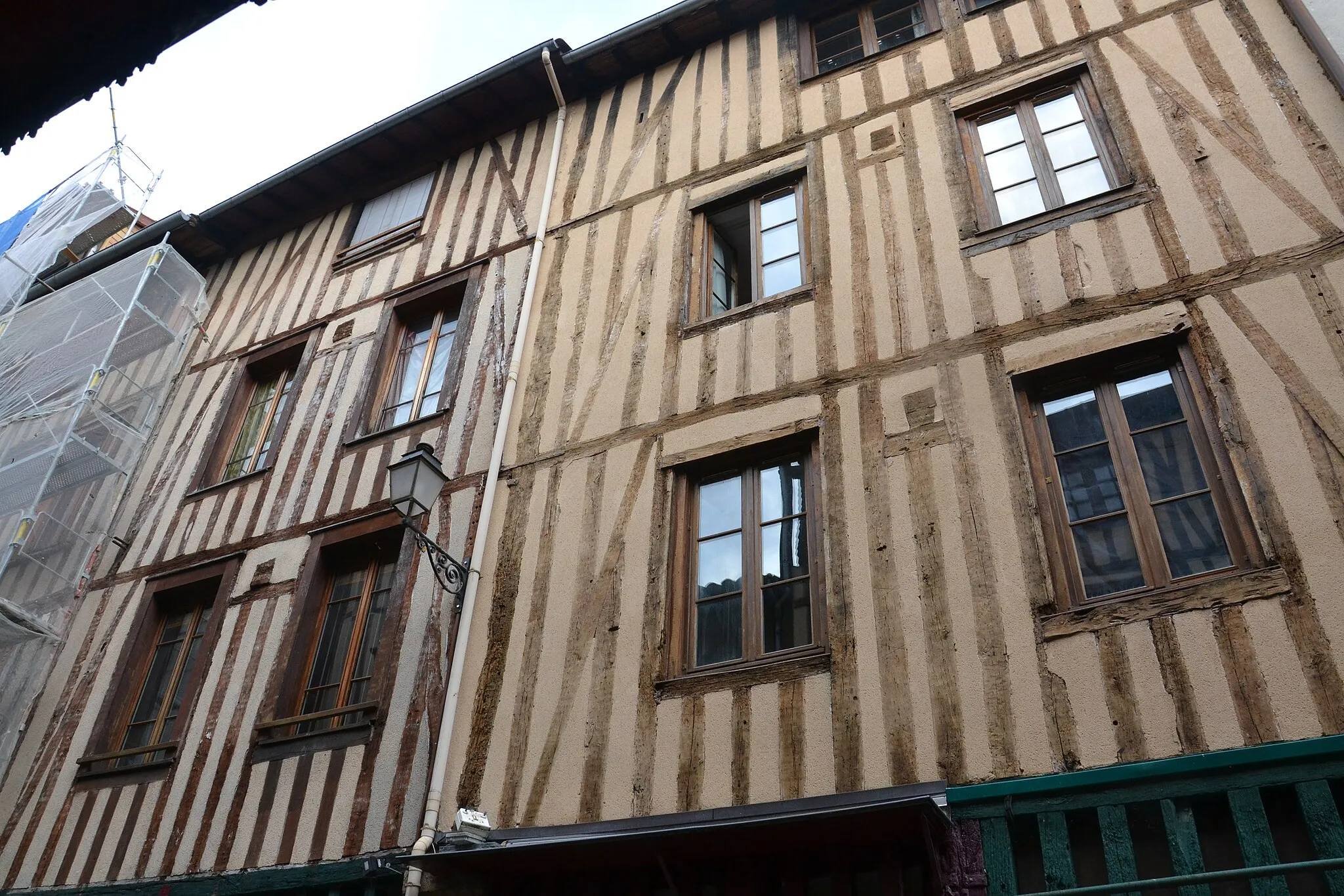 Photo showing: 44-46 rue de la Boucherie - Limoges (MH)