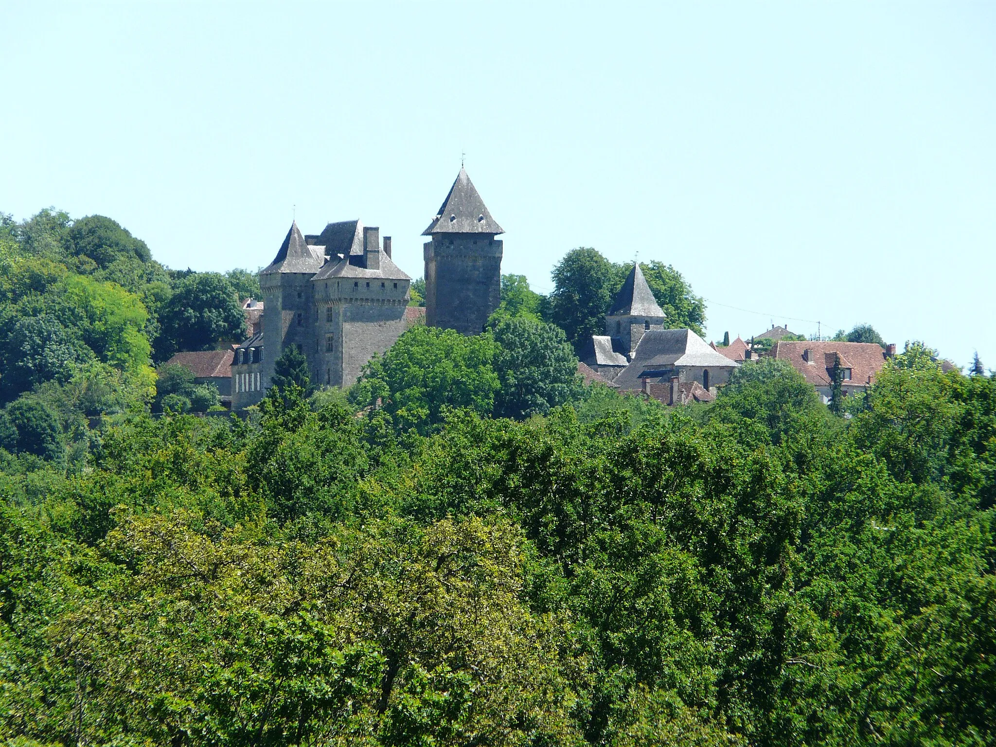 Photo showing: Le village de Badefols-d'Ans, Dordogne, France.