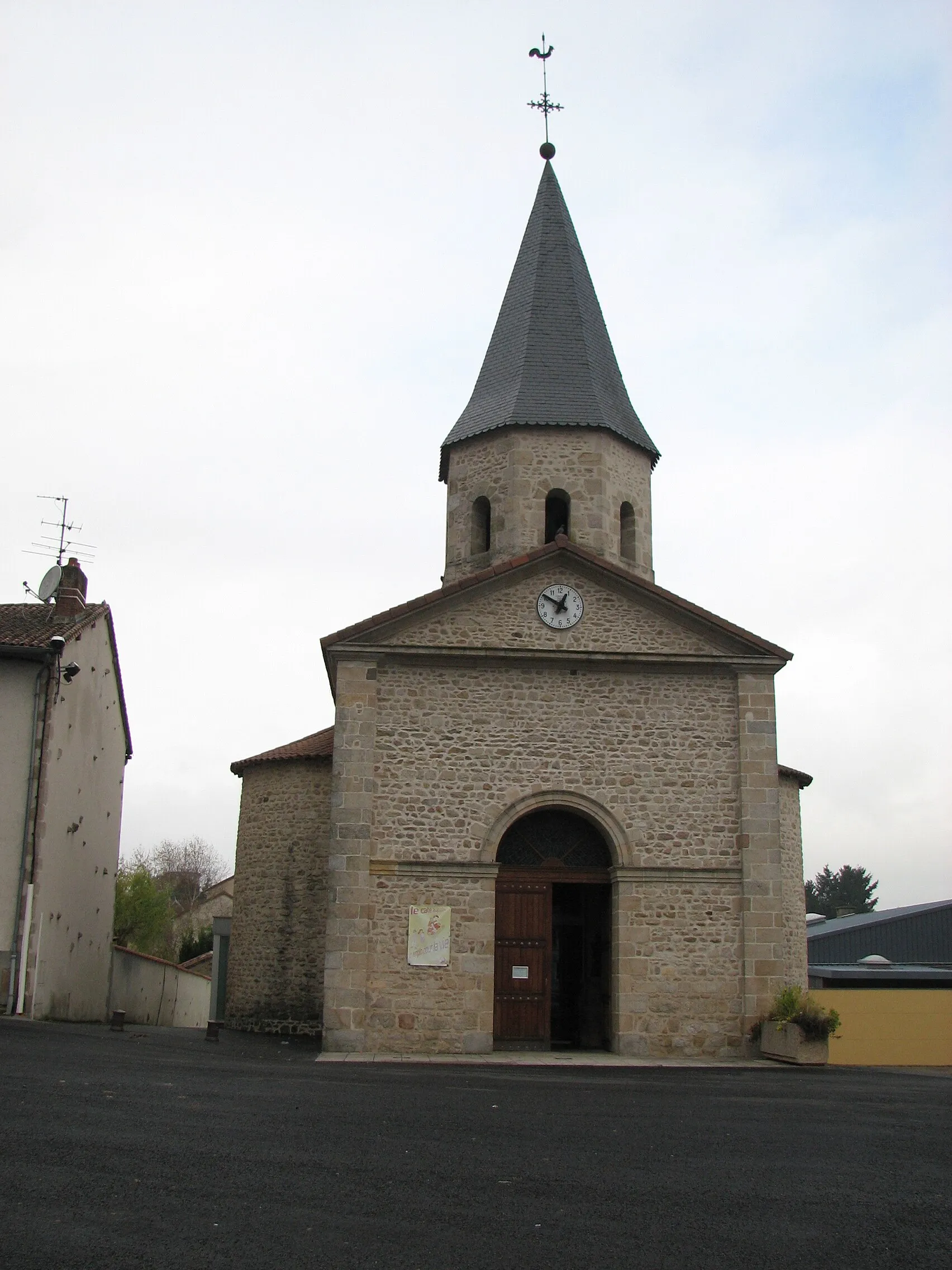Photo showing: Église de Nantiat (Haute-Vienne)
