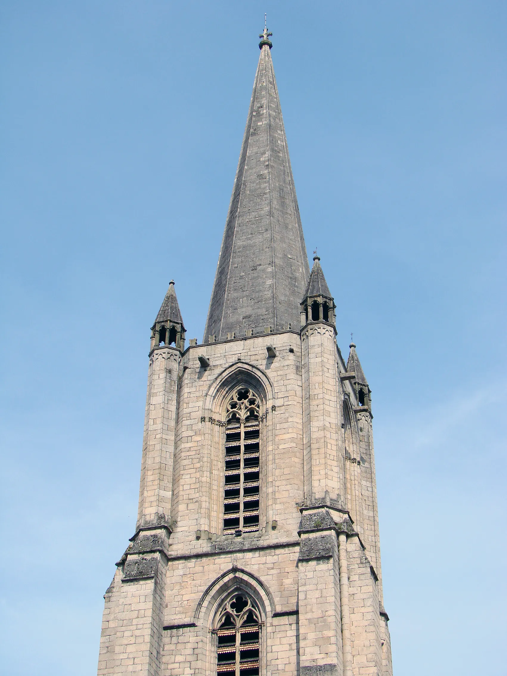 Photo showing: Cathédrale Notre-Dame de Tulle.XIIéme siècle.Le clocher.