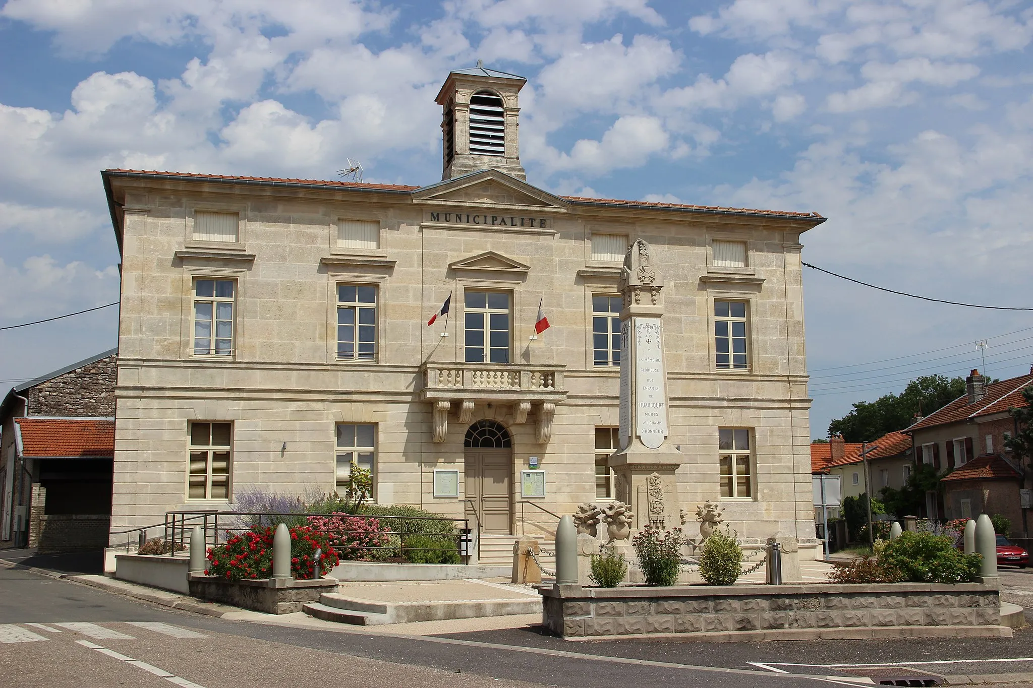 Photo showing: Mairie de Seuil d'Argonne à Triaucourt