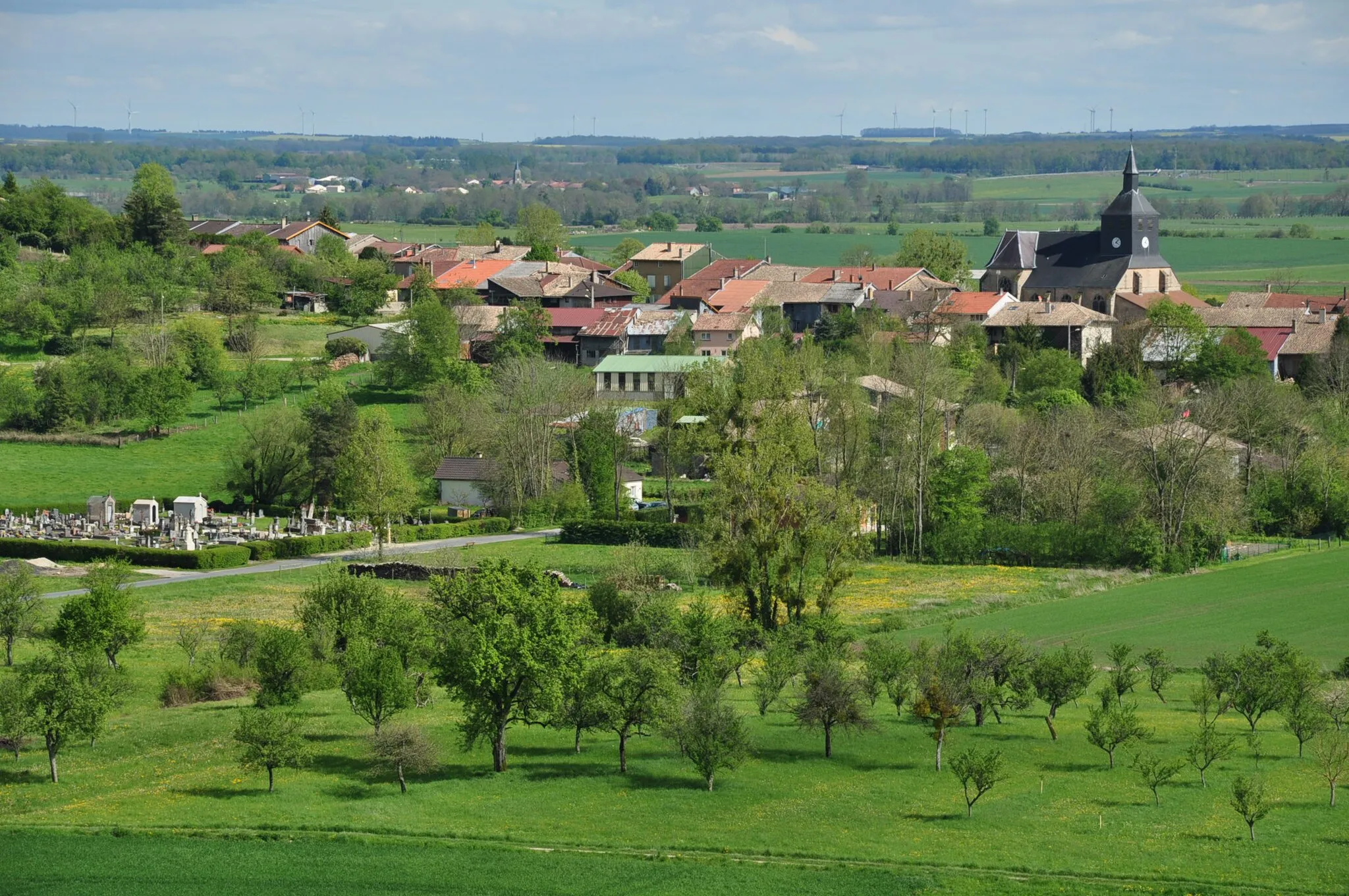 Photo showing: View of Passavant-en-Argonne (Marne department, Champagne-Ardennes region, France).