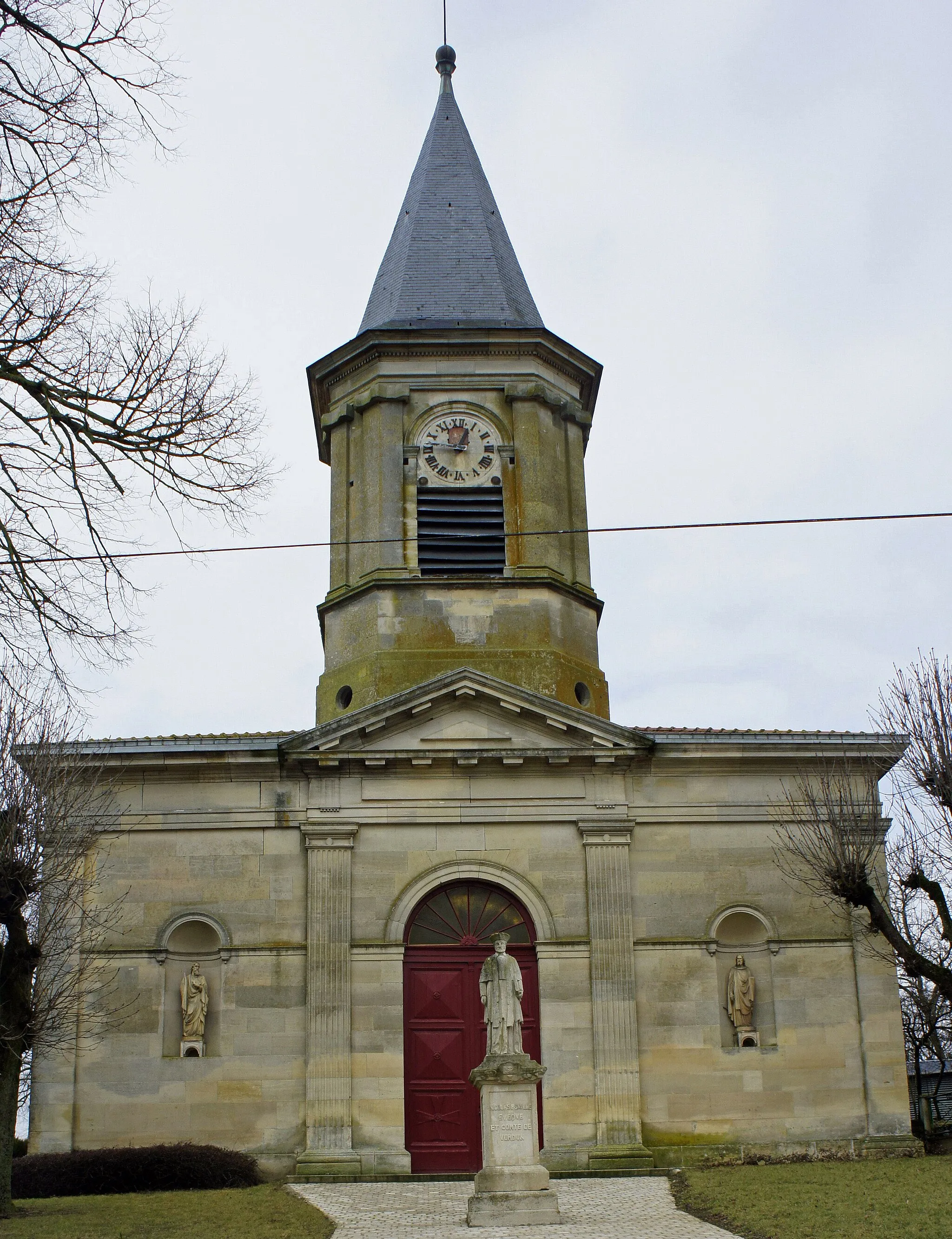 Photo showing: église de Chaumont-sur-Aire.