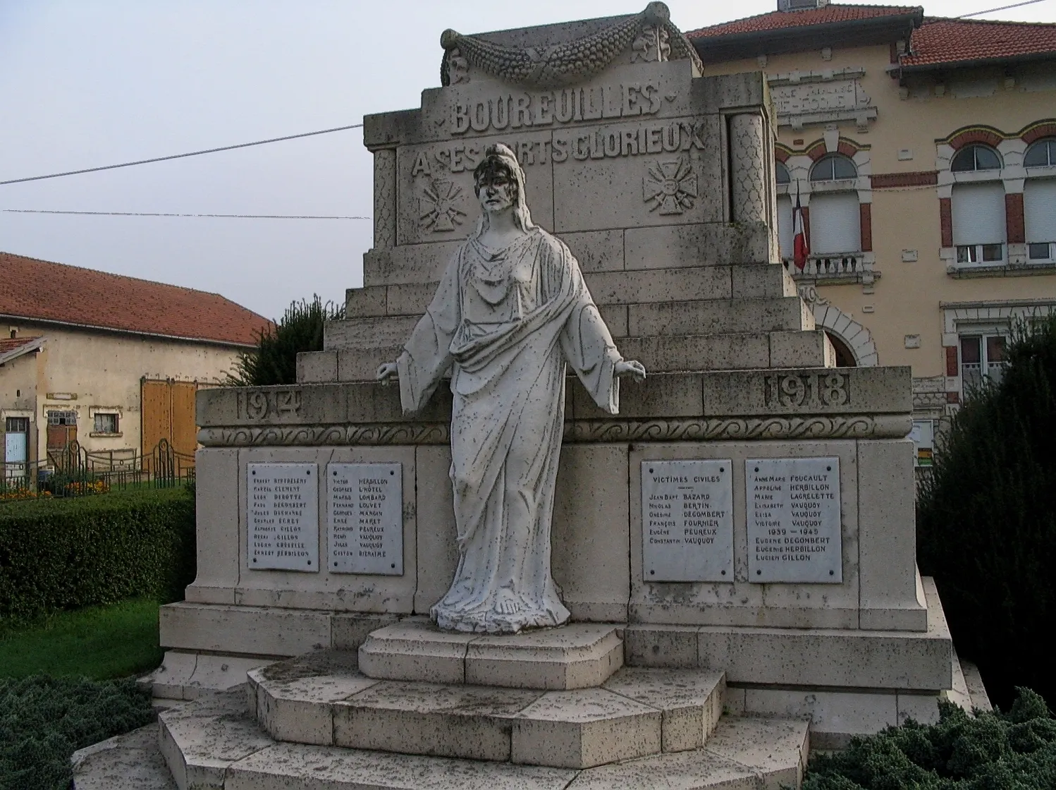 Photo showing: Great War Monument Bourelles France