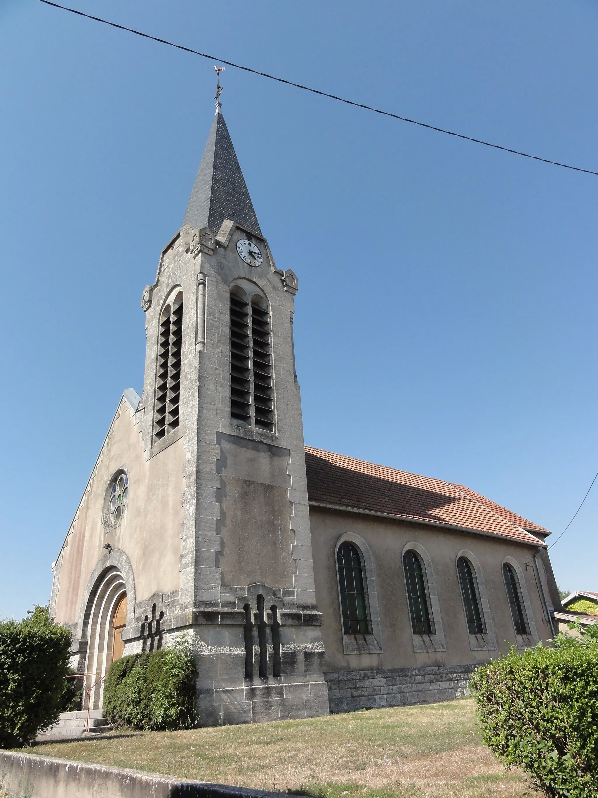 Photo showing: Montzéville (Meuse) église