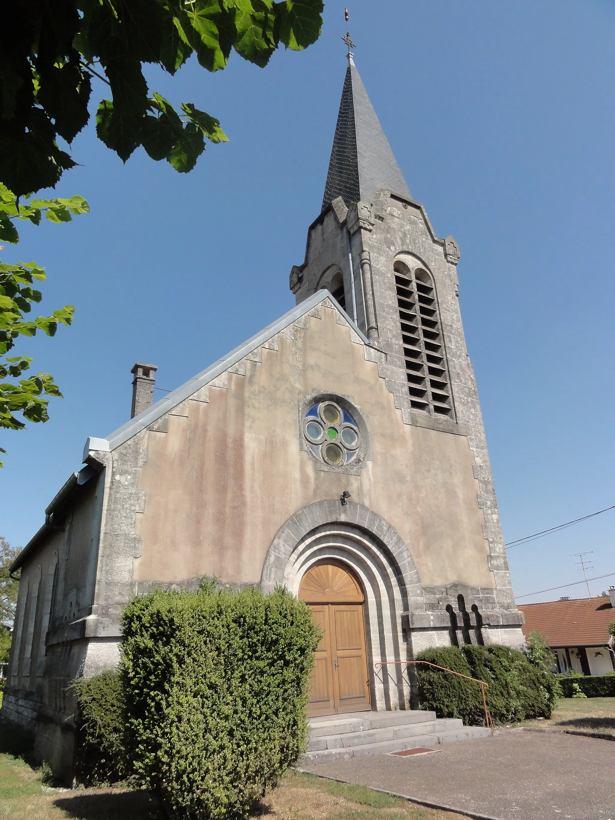 Photo showing: Montzéville (Meuse) église