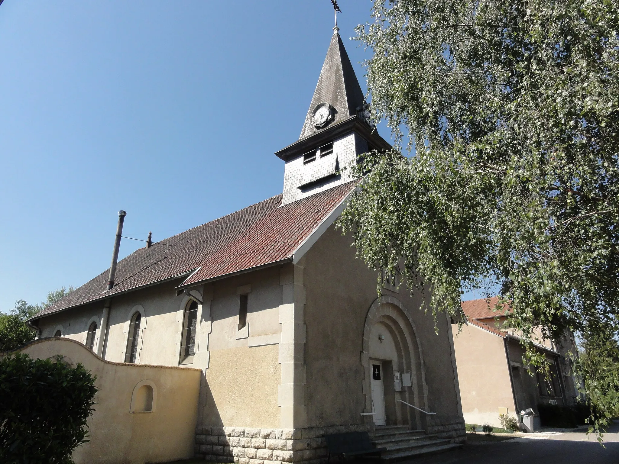 Photo showing: Chattancourt (Meuse) église Saint-Nicolas