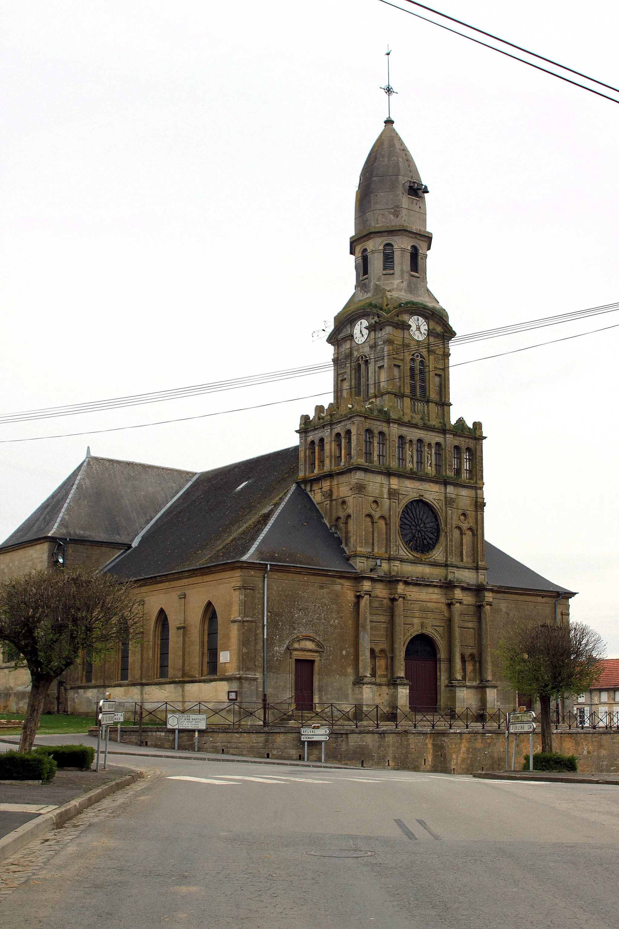 Photo showing: D'Kierch vu Beaumont-en-Argonne