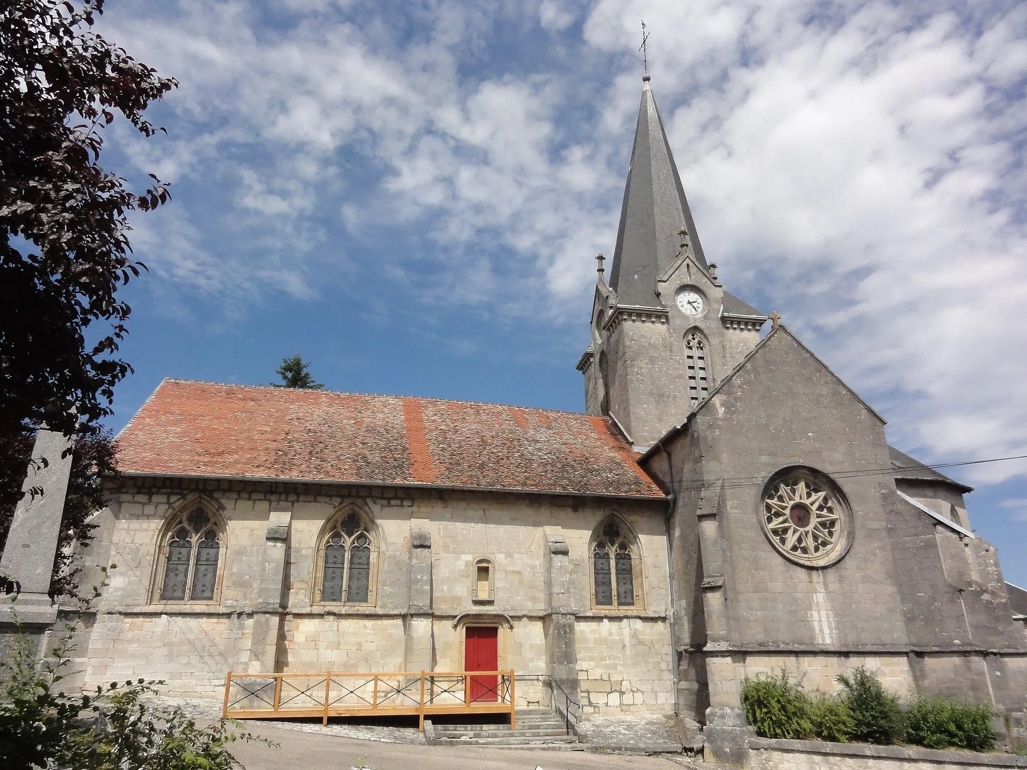 Photo showing: Dammarie-sur-Saulx (Meuse) église