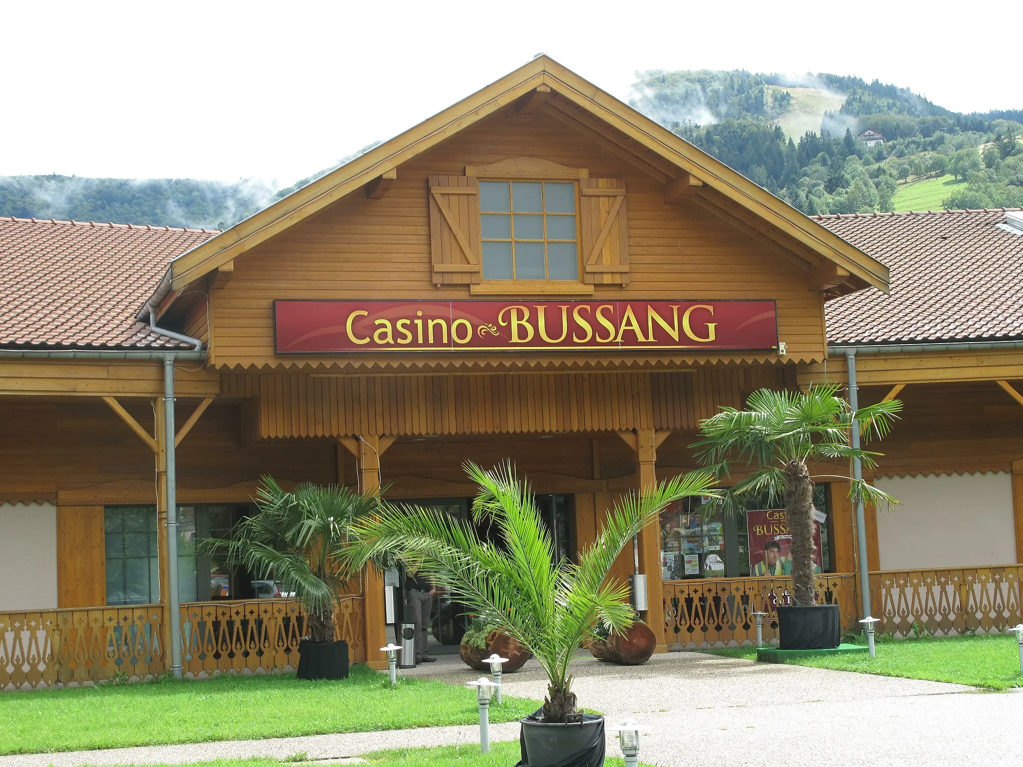 Photo showing: The casino of Bussang (Vosges, France).