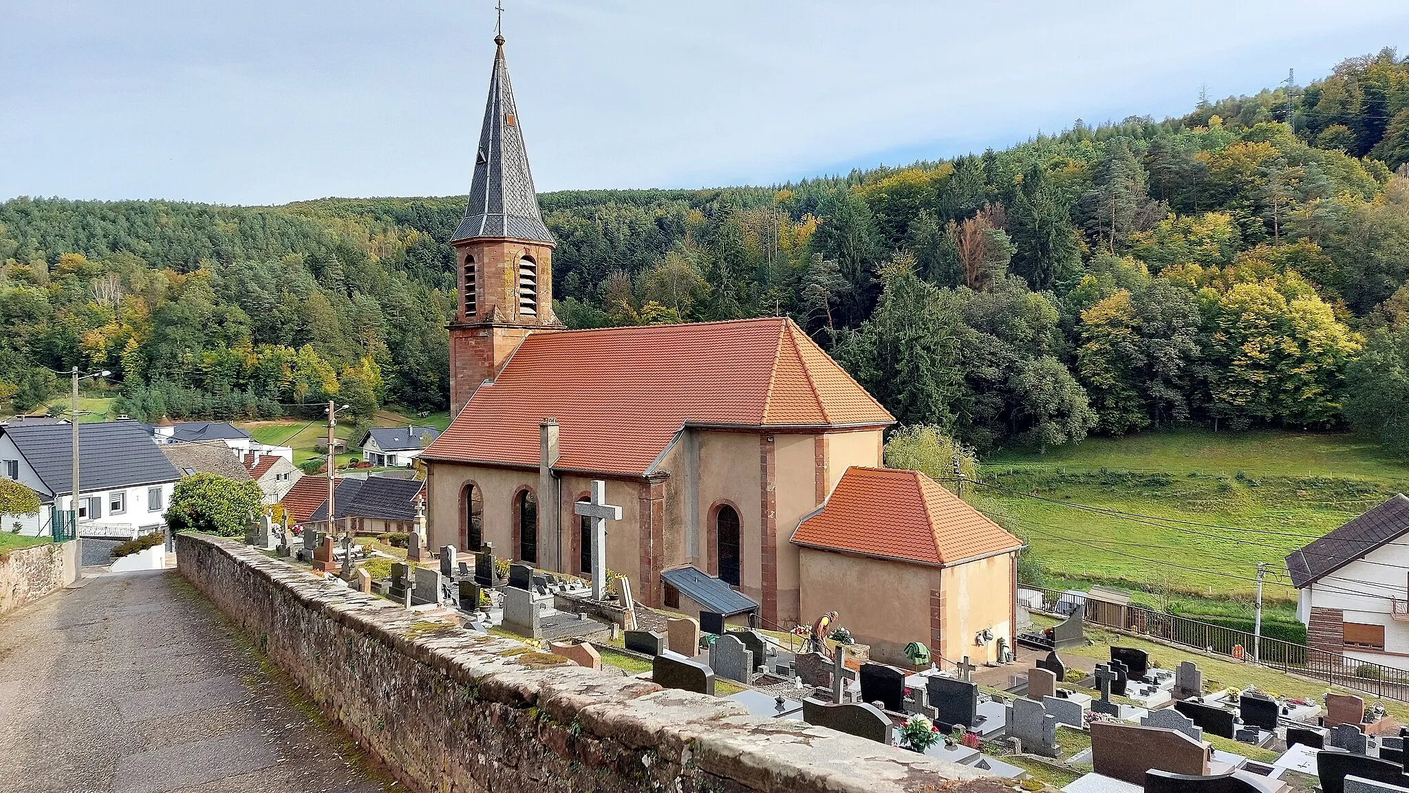 Photo showing: Eglise Saint-Chrodegang à Althorn (Moselle)