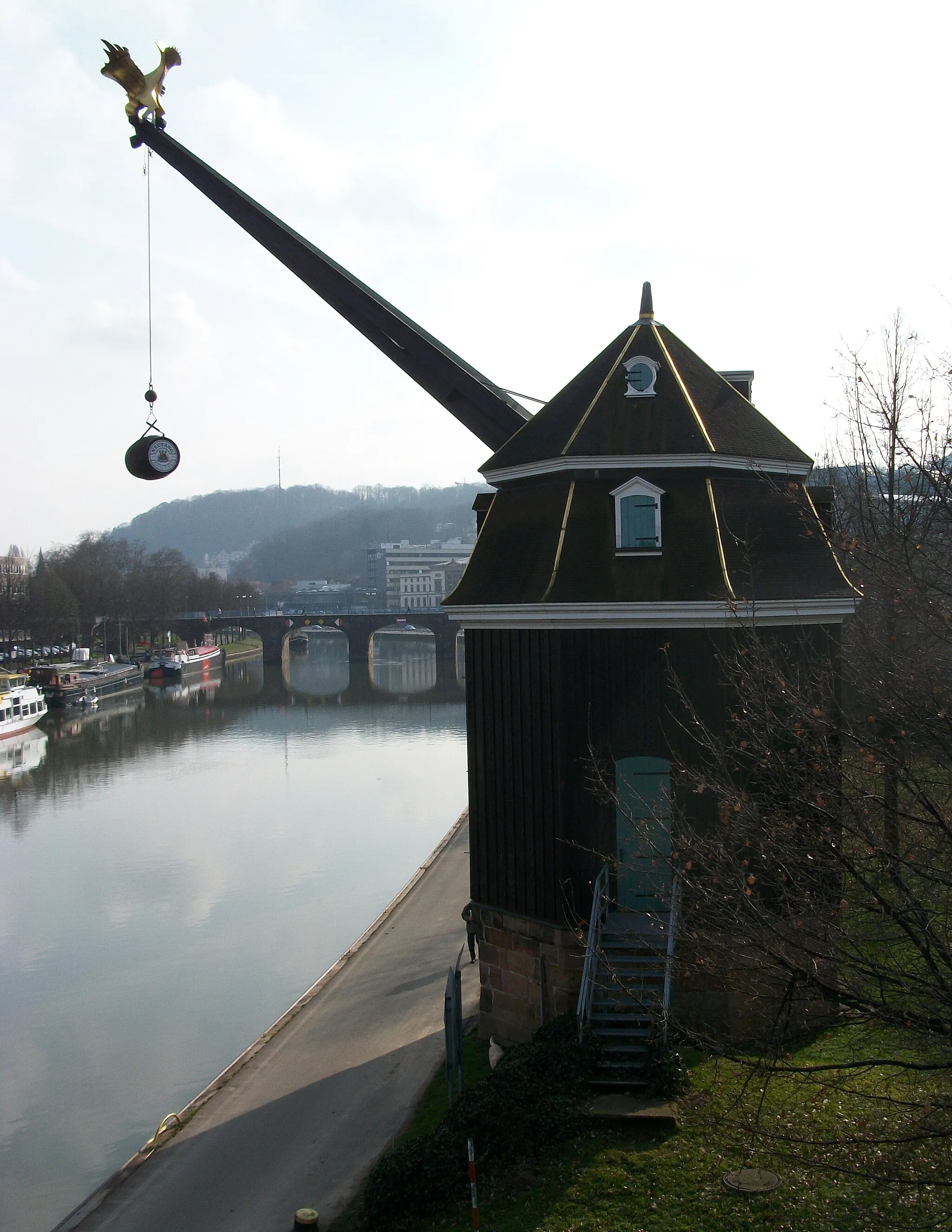 Photo showing: Wilhelm-Heinrich-Brücke (Saarbrücken)