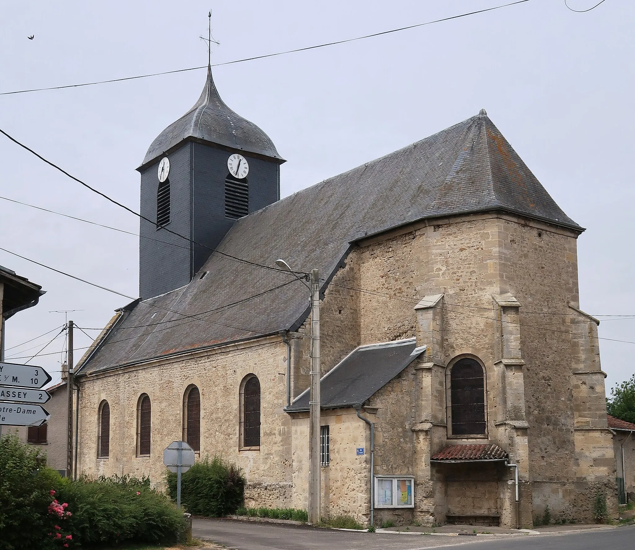 Photo showing: Sassey-sur-Meuse, église