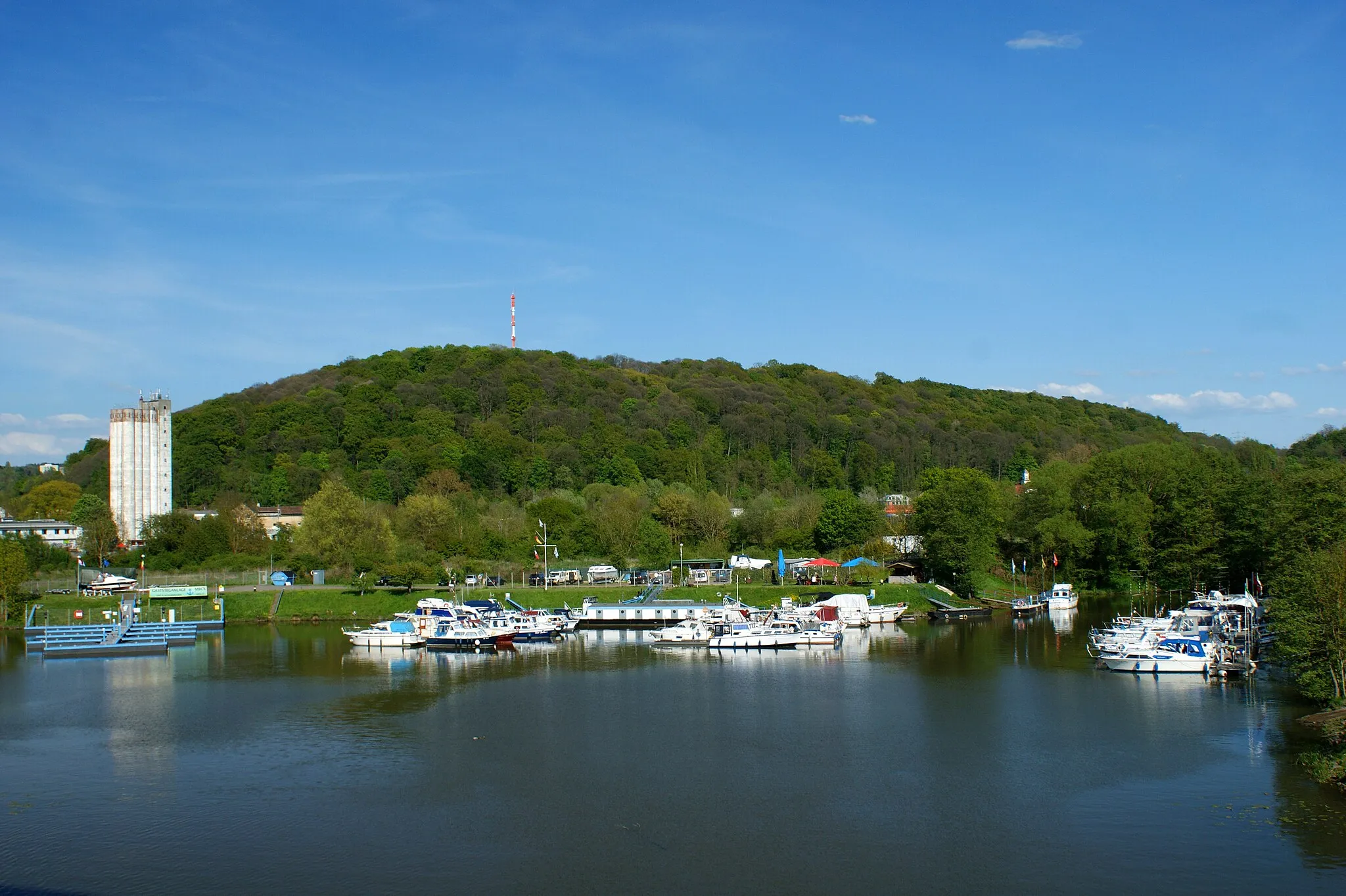 Photo showing: Blick von Ostspange auf den Halberg