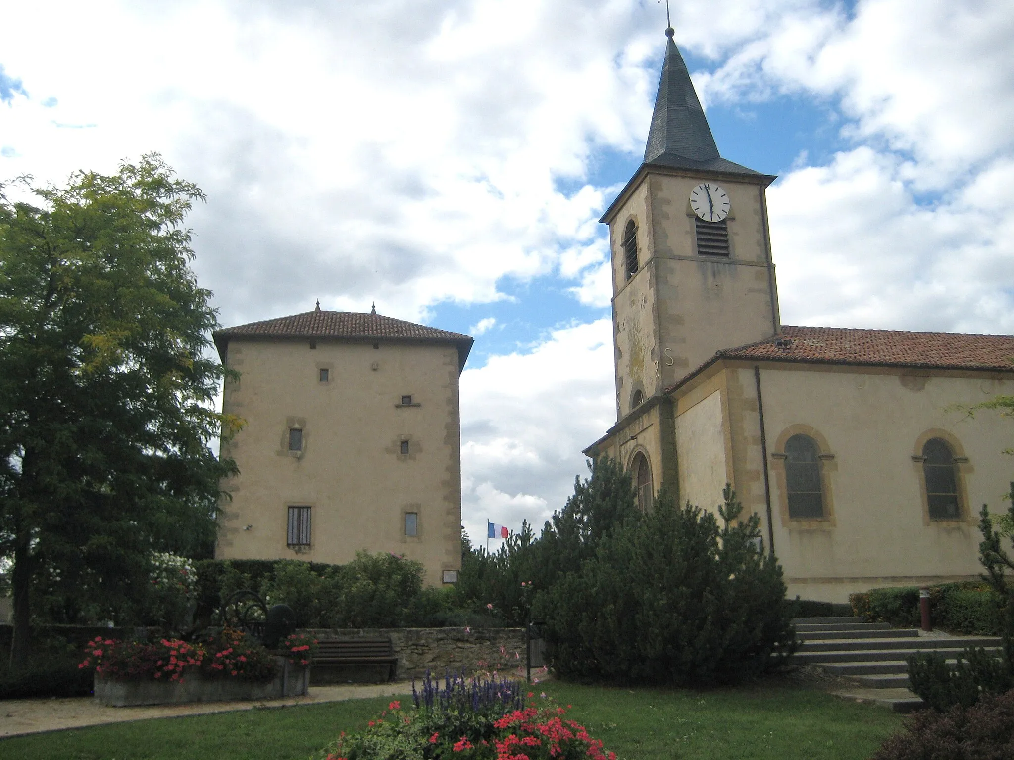 Photo showing: DescriptionTour et eglise Labry.JPG

tour mahuet eglise Labry
Date

8 August 2011
Source

mon appareil photo
Author

Aimelaime
Permission (Reusing this file)

Public domainPublic domainfalsefalse

I, the copyright holder of this work, release this work into the public domain. This applies worldwide. In some countries this may not be legally possible; if so: I grant anyone the right to use this work for any purpose, without any conditions, unless such conditions are required by law.