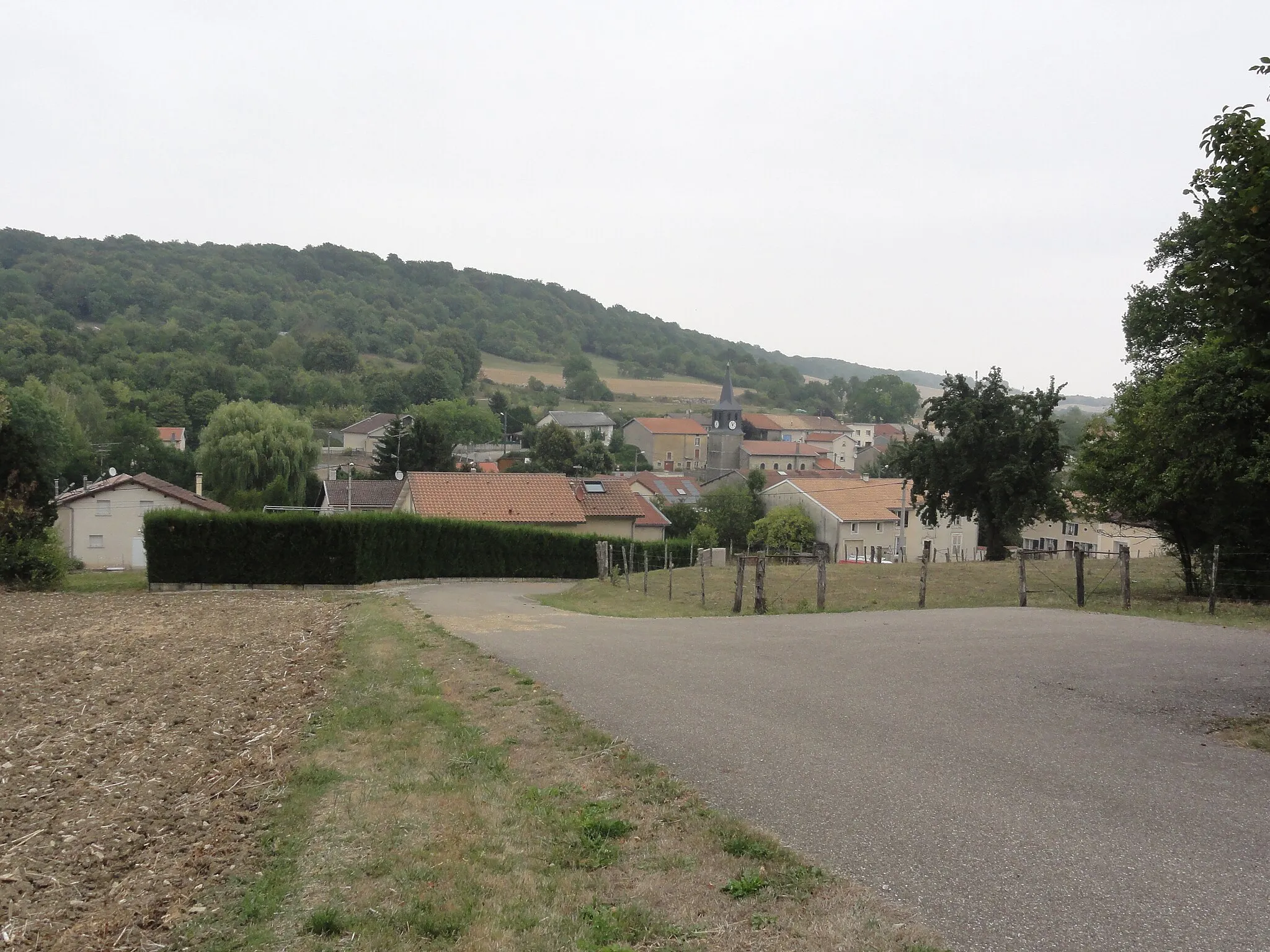 Photo showing: Blercourt (Nixéville-Blercourt, Meuse) vue de Blercourt