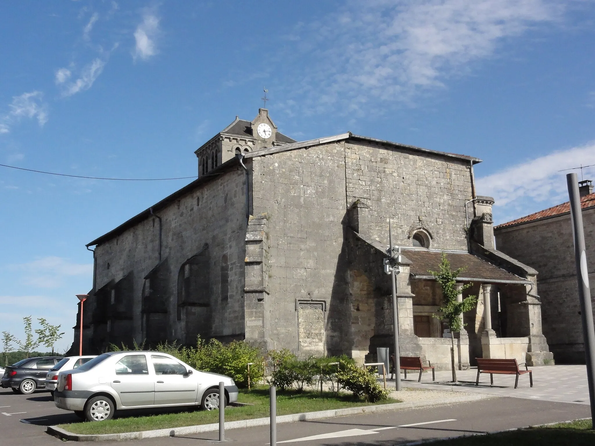 Photo showing: Aulnois-en-Perthois (Meuse) église Saint-Martin
