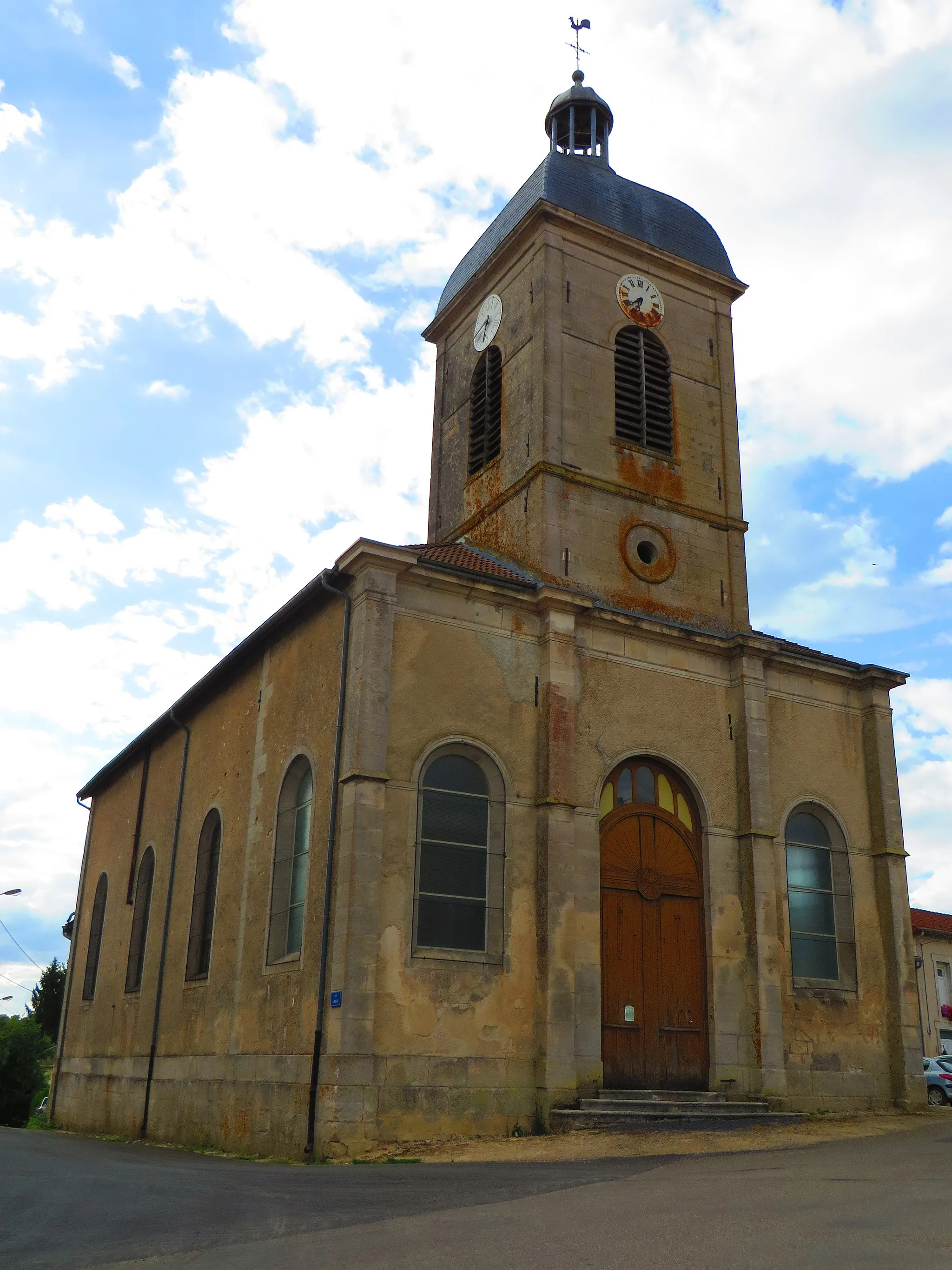 Photo showing: Ranzières L'église Saint-Étienne